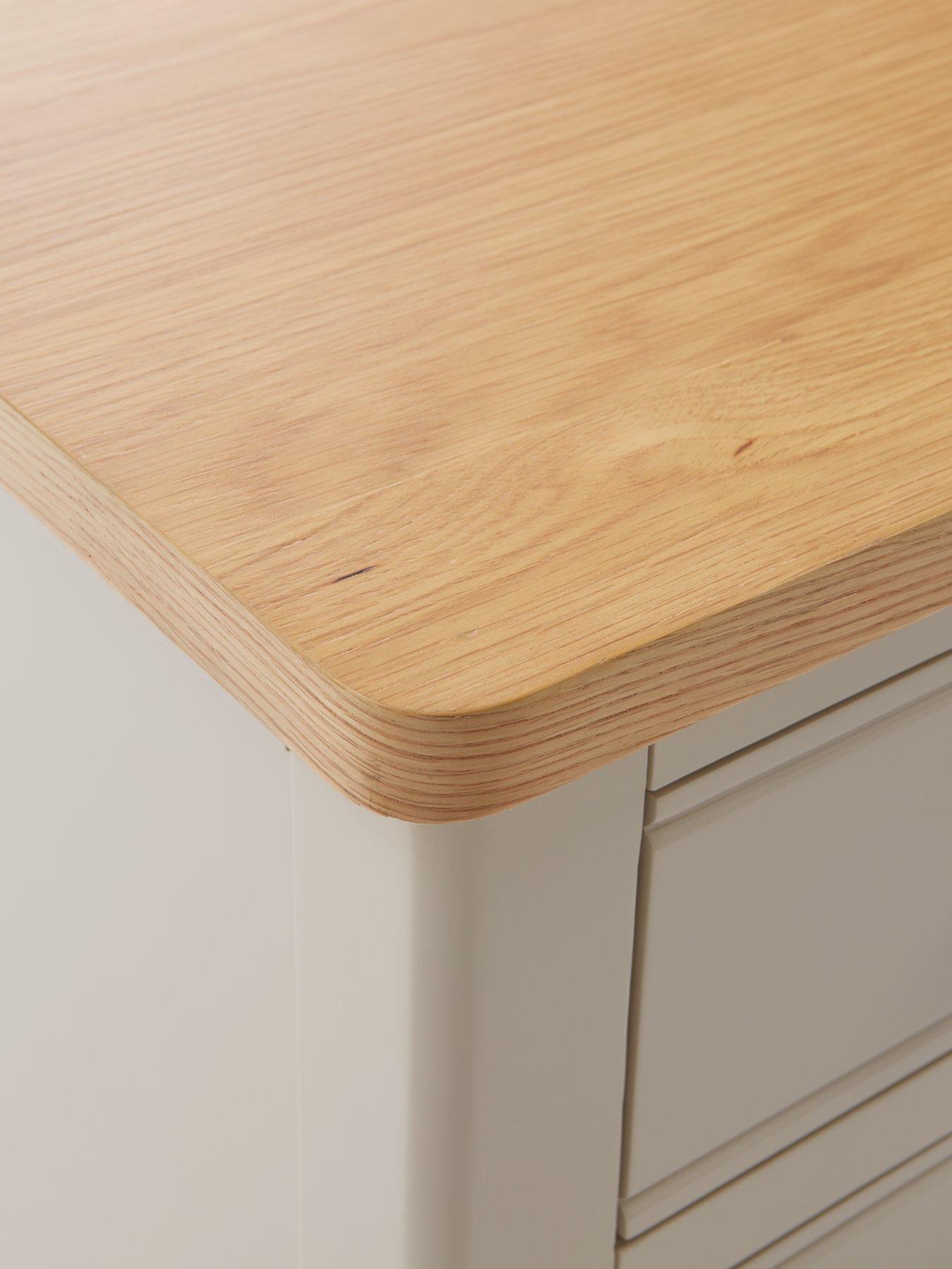 Image 7 of 7 of The Very Collection Malone&nbsp;Ready Assembled 2 + 3 Drawer Chest&nbsp;- contains Solid Wood