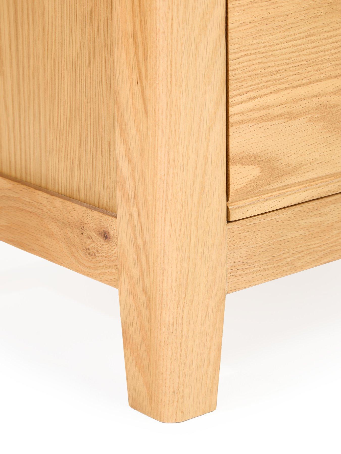 Image 5 of 7 of The Very Collection Ashwin Ready Assembled&nbsp;5 Drawer Tall Boy - contains Solid Wood