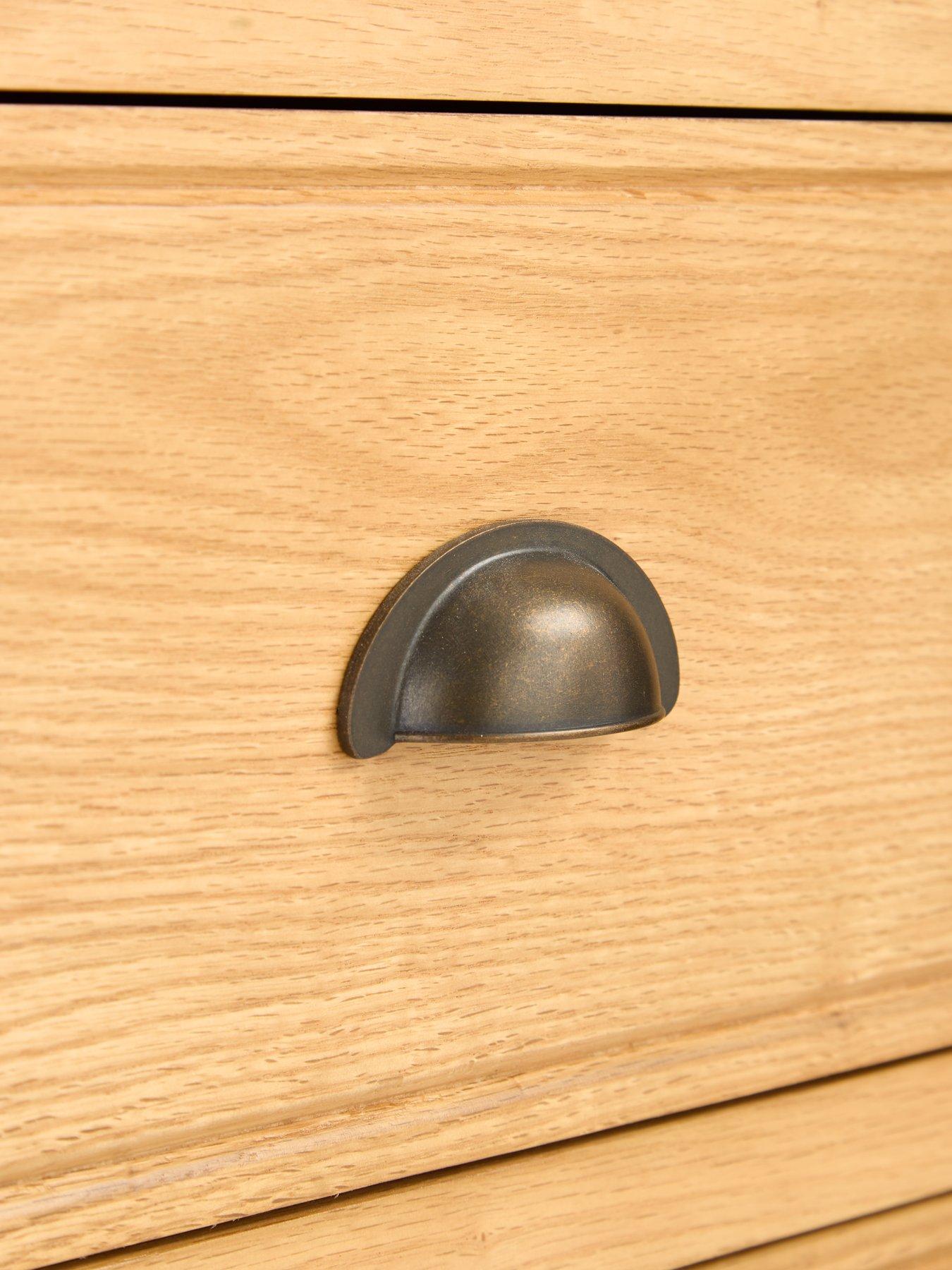 Image 6 of 7 of The Very Collection Ashwin Ready Assembled&nbsp;5 Drawer Tall Boy - contains Solid Wood