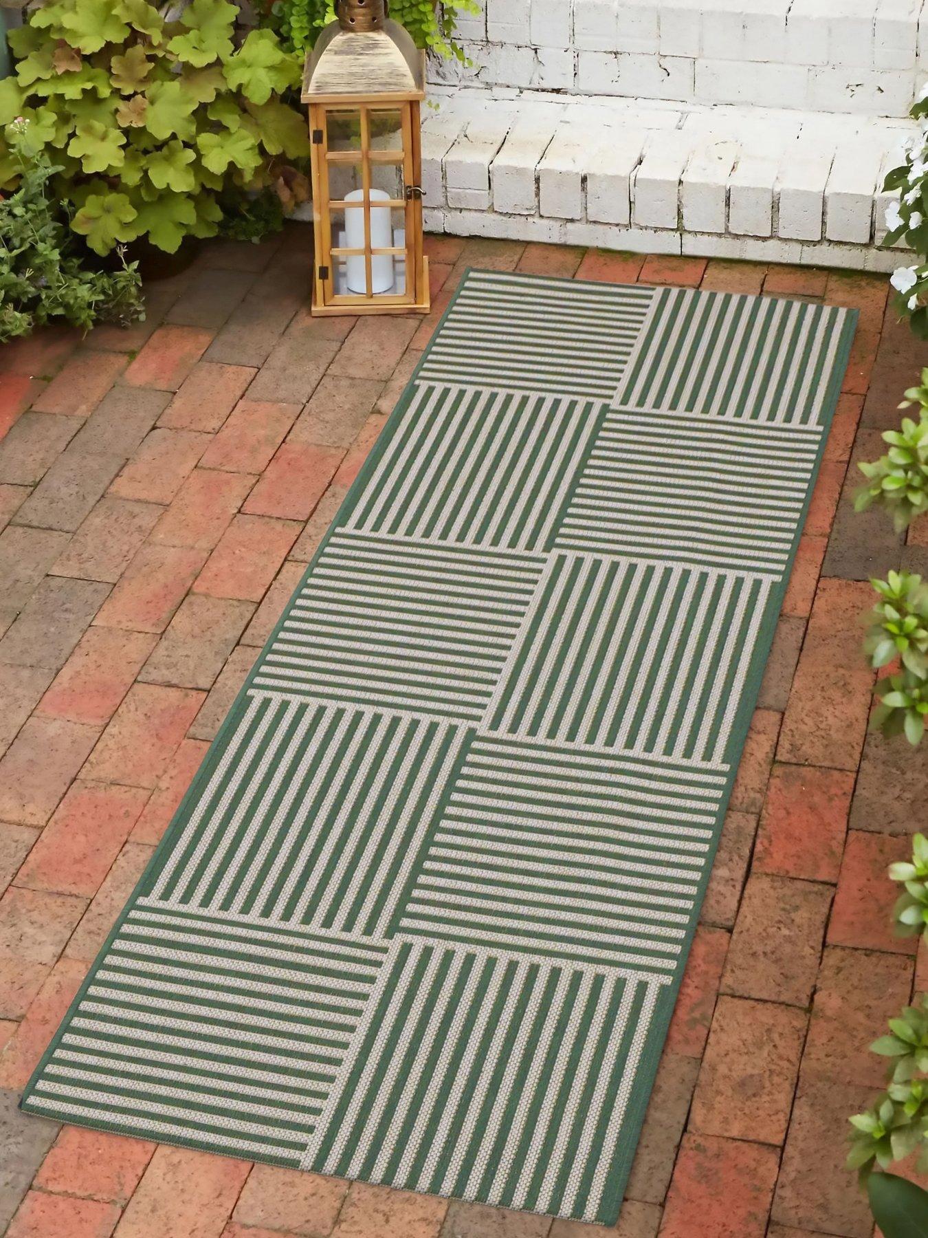 The Very Collection Linear Indoor/Outdoor Flatweave Runner