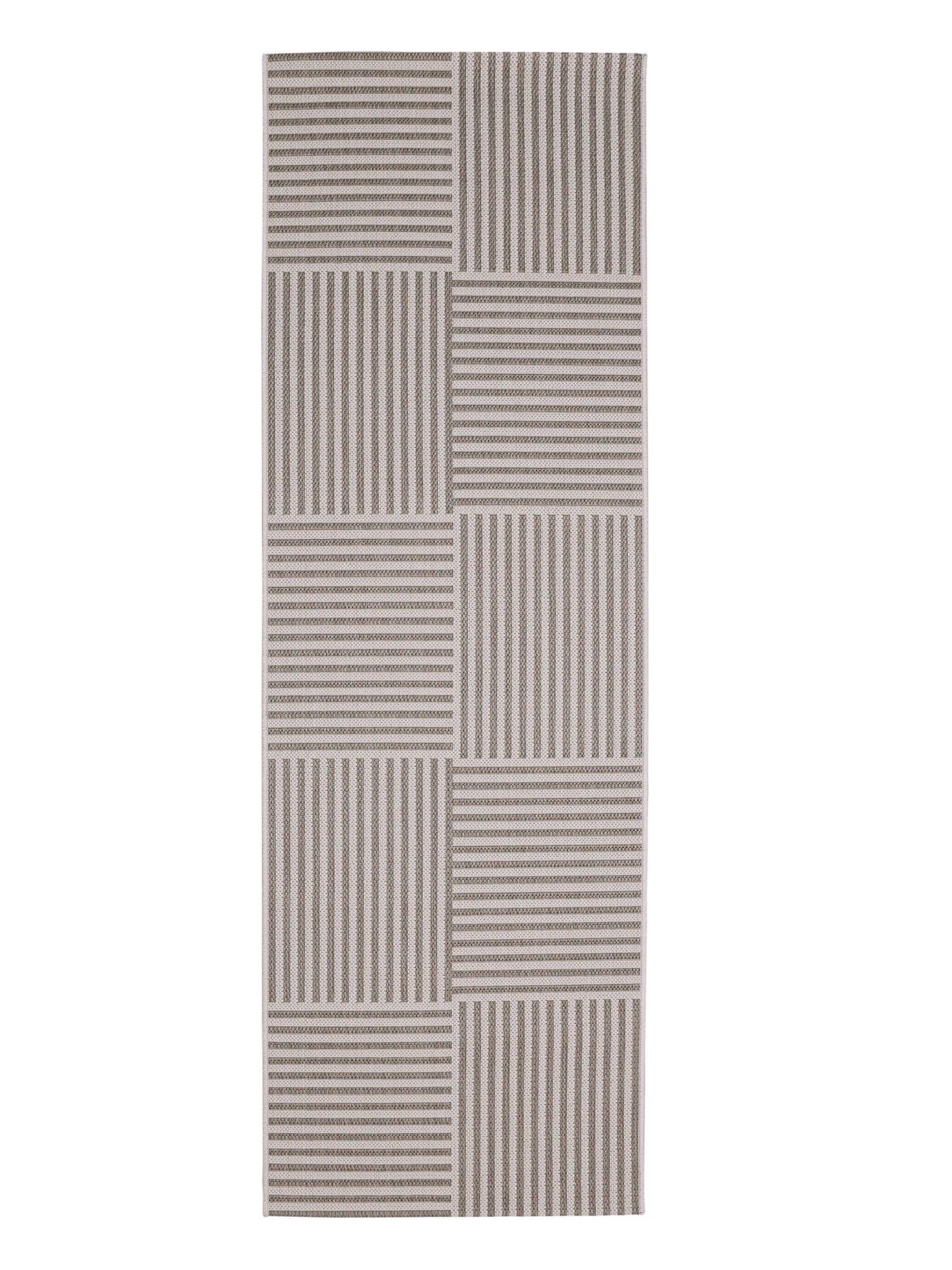 Image 3 of 5 of Very Home Linear Indoor/Outdoor Flatweave Runner