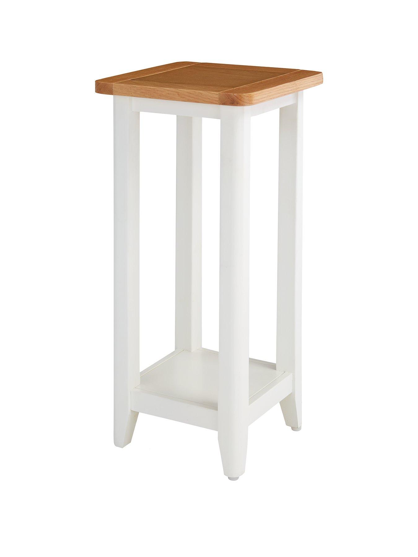  image of very-home-harbour-ready-assembled-side-table-whiteoak
