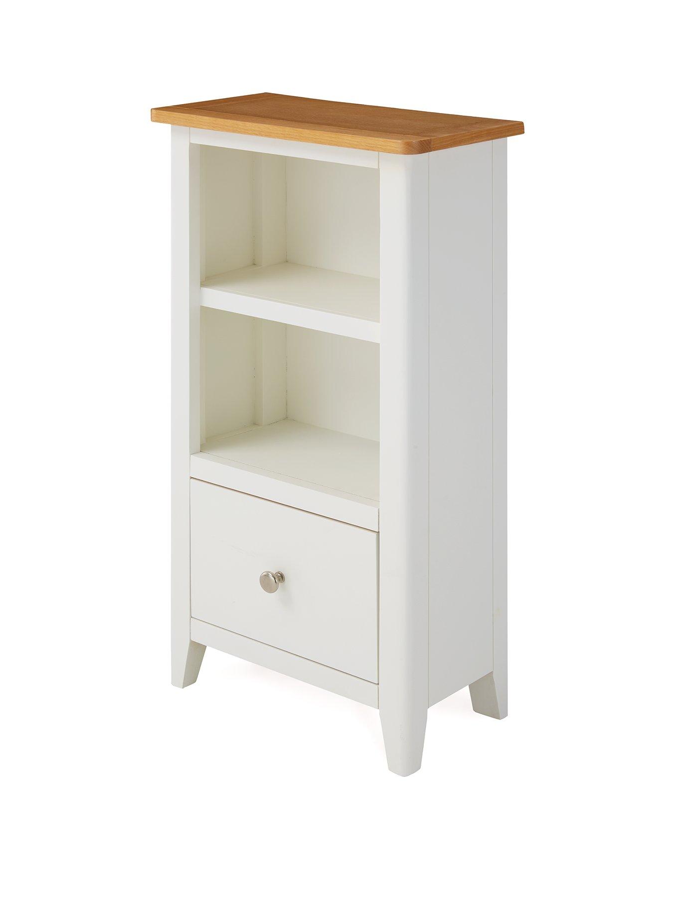 Image 3 of 6 of The Very Collection Harbour Ready Assembled 1 Drawer Bookcase