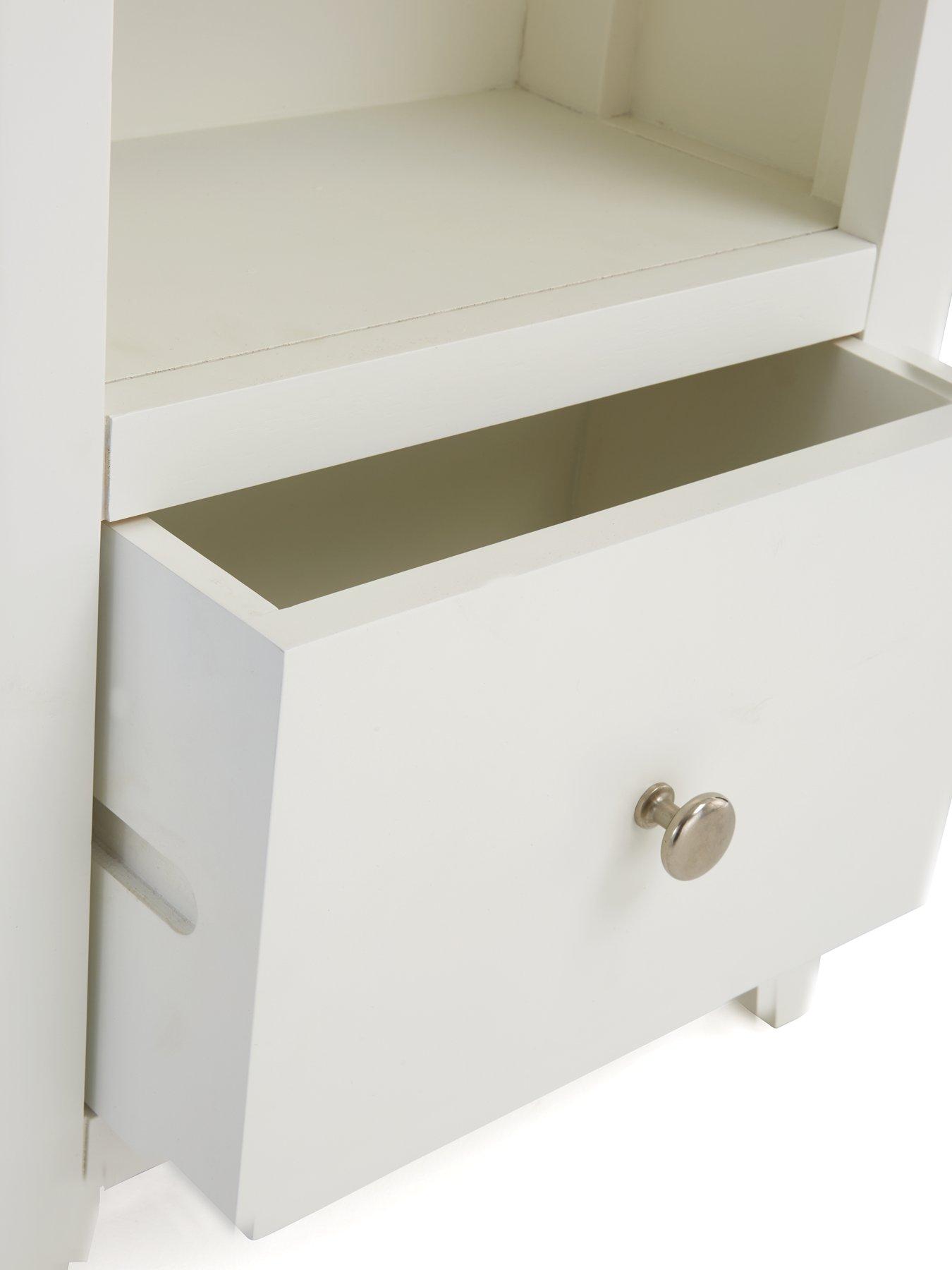 Image 4 of 6 of The Very Collection Harbour Ready Assembled 1 Drawer Bookcase