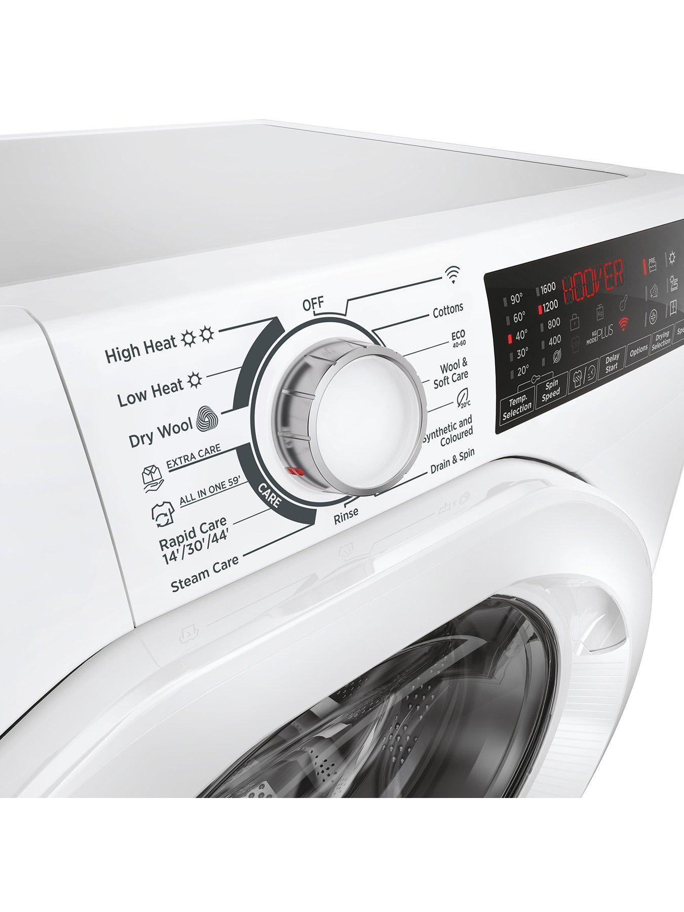 Image 5 of 7 of Hoover H-WASH&amp;DRY 350 9kg Wash,&nbsp;6kg Dry, 1600 Spin Washer Dryer&nbsp;-&nbsp;White