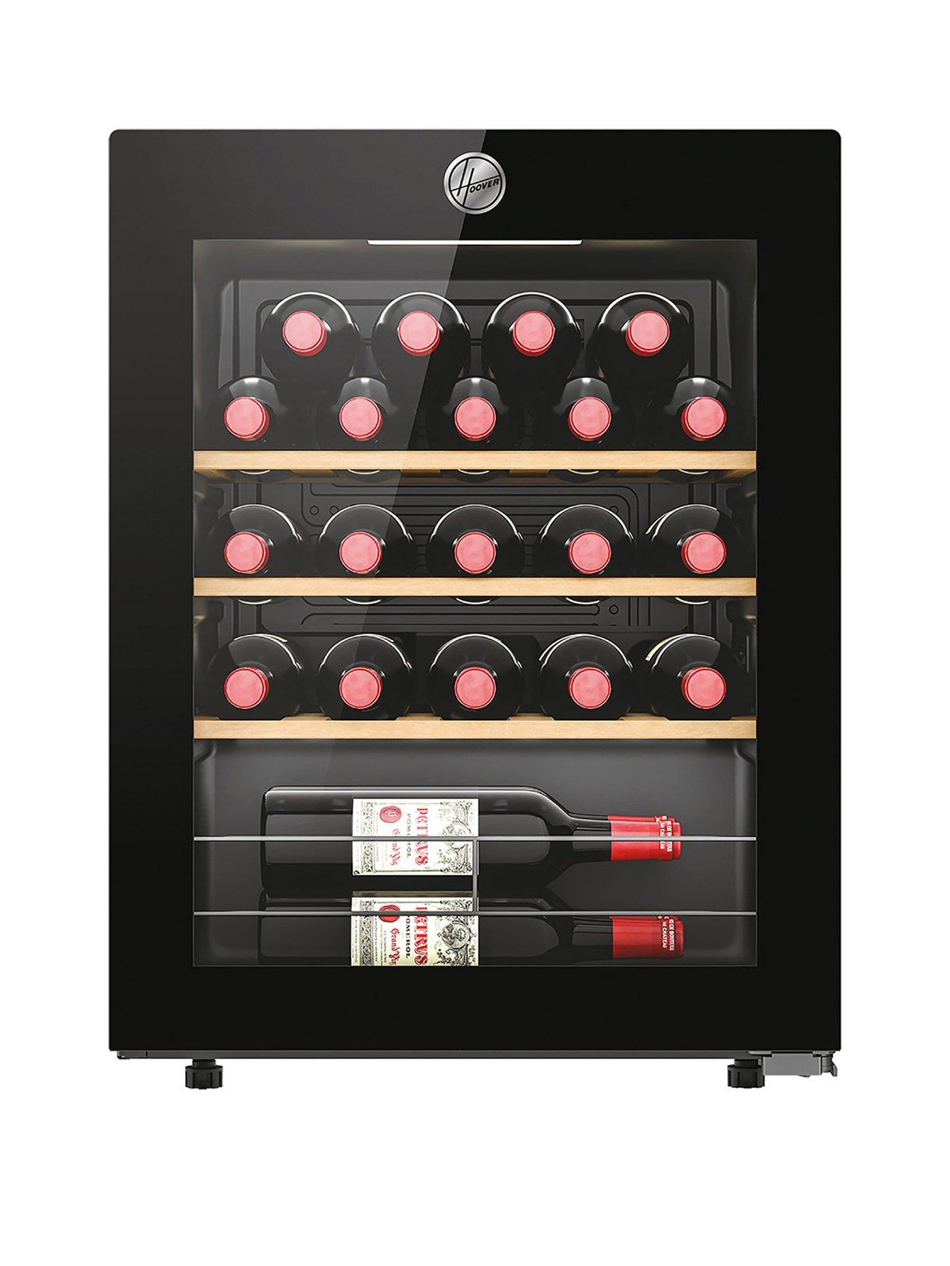Hoover HOW023K 23 Bottle Capacity Wine Cooler, with Wifi - Black