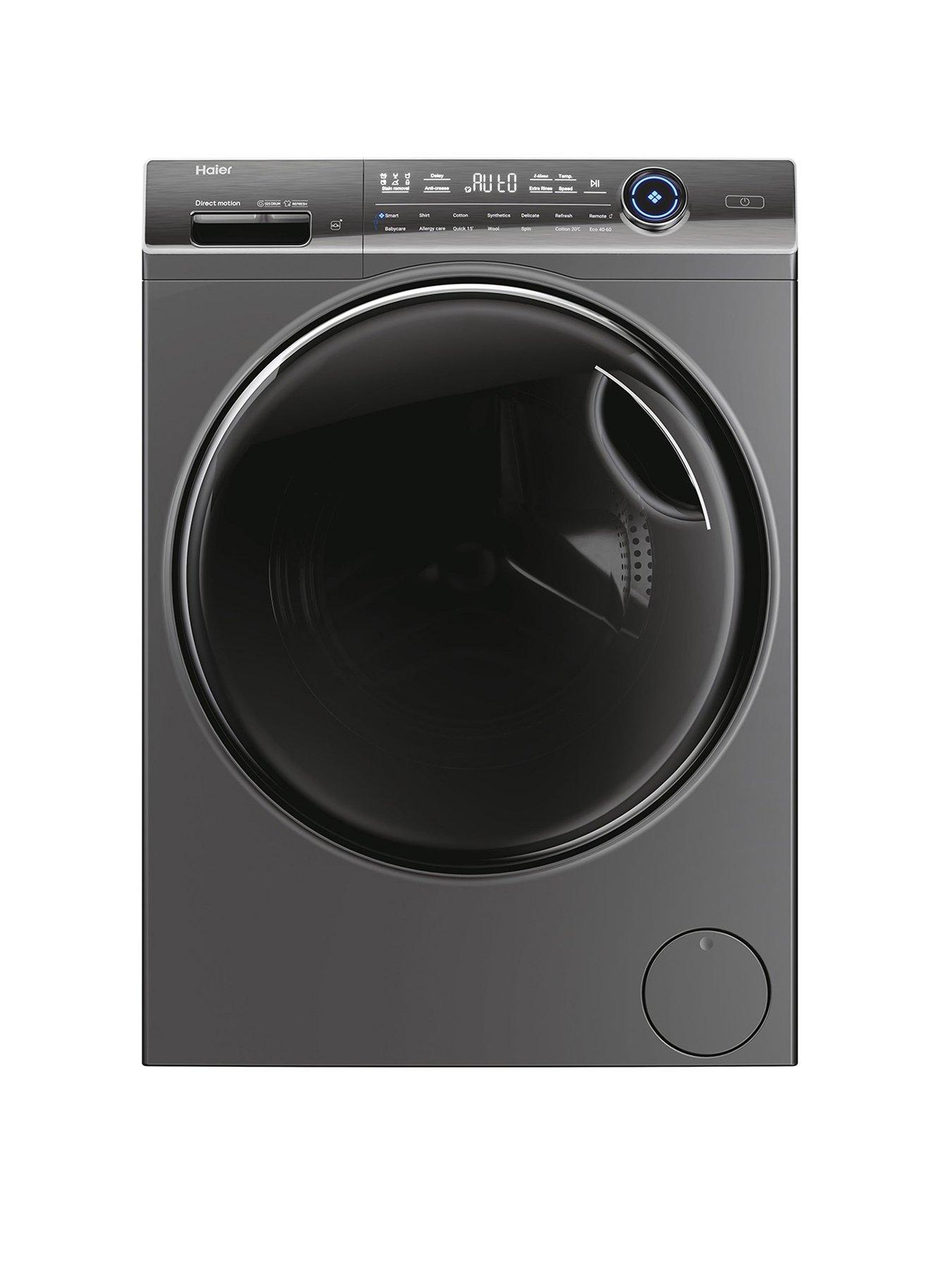 Image 1 of 8 of Haier I-Pro Series 5 HW80-B14959S8TU1 8kg 1400rpm Spin Washing Machine, A-Rated, Wifi - Graphite
