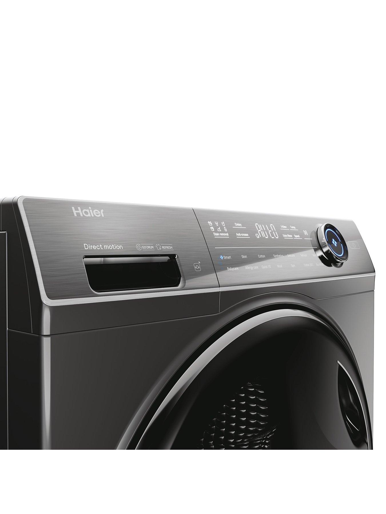 Image 3 of 8 of Haier I-Pro Series 5 HW80-B14959S8TU1 8kg 1400rpm Spin Washing Machine, A-Rated, Wifi - Graphite