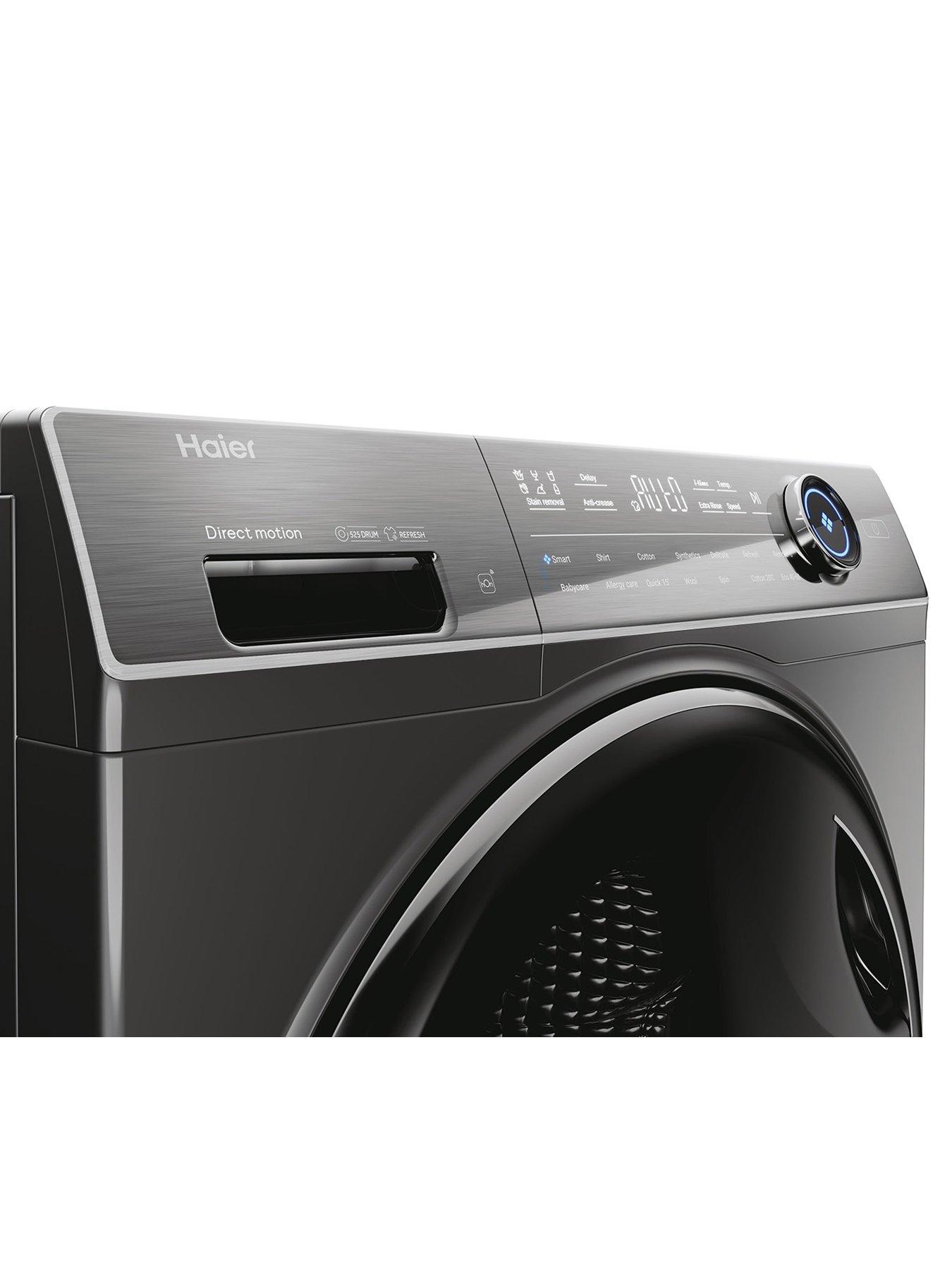  image of haier-i-pro-series-7-plus-hw110-b14979s8eu1-10kg-1400rpm-spin-washing-machine-a-rated-graphite