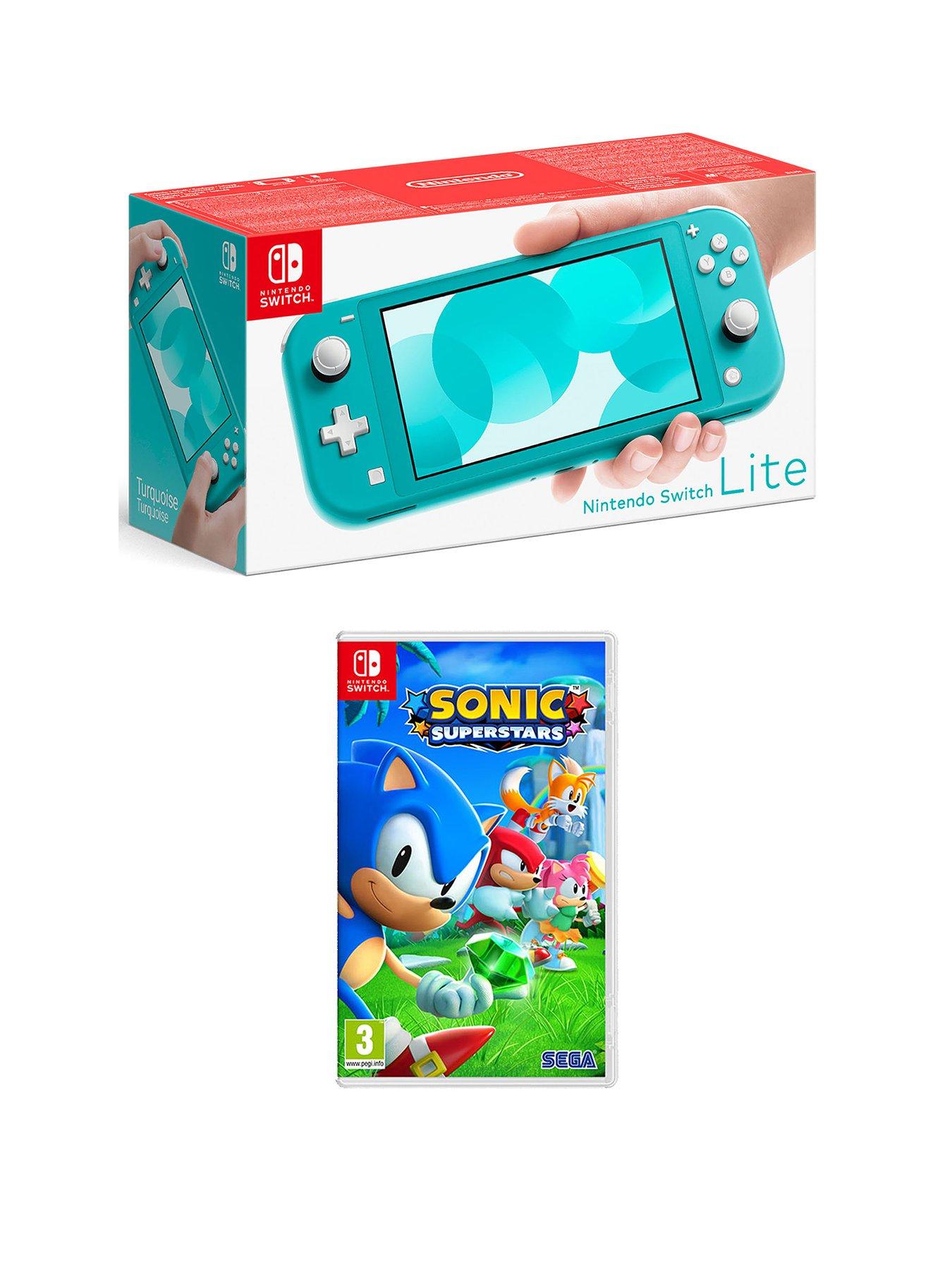 undefined Lite Turquoise Console with  &  SONIC SUPERSTARS
