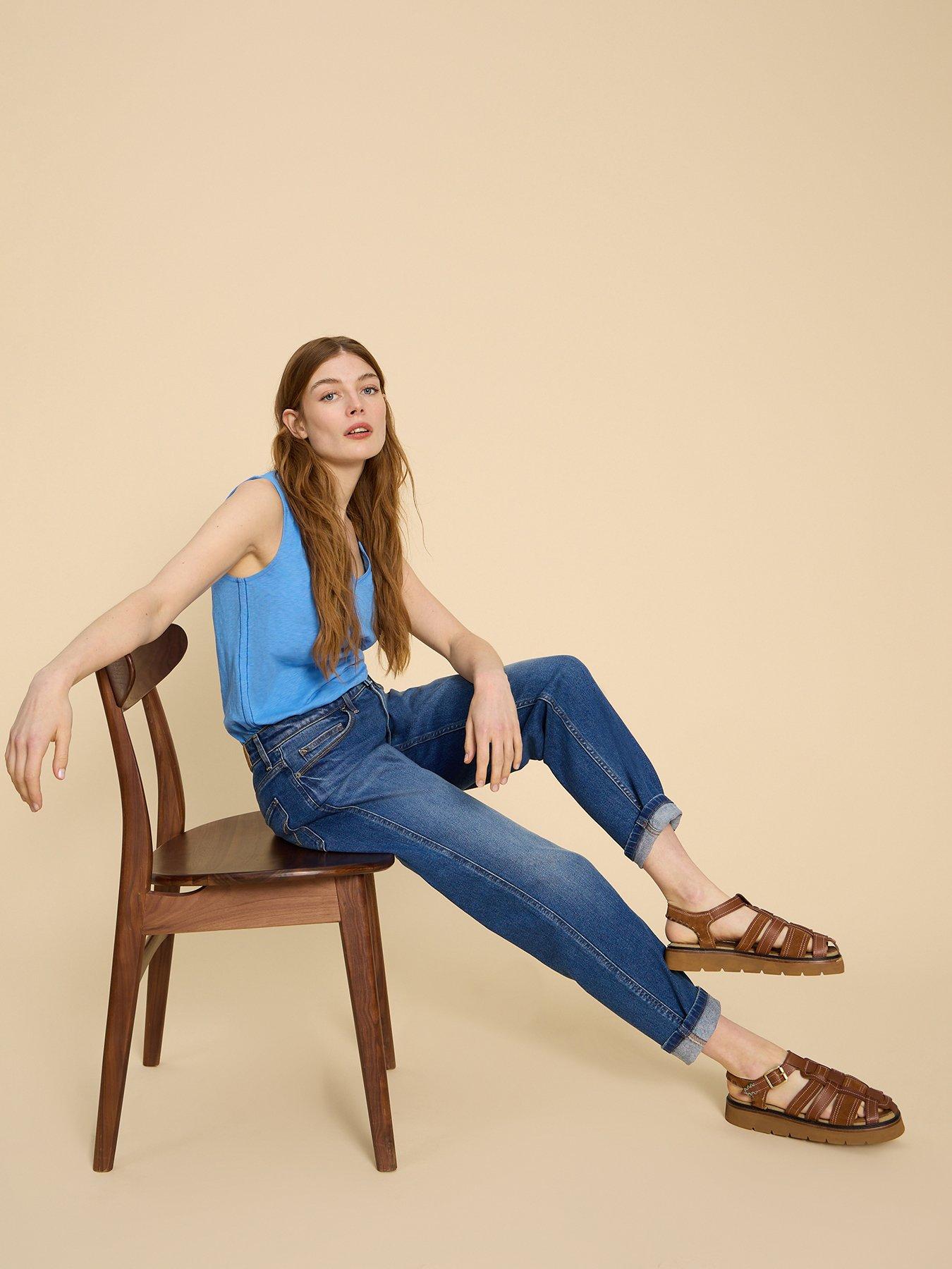  image of white-stuff-freya-weekend-jean-blue