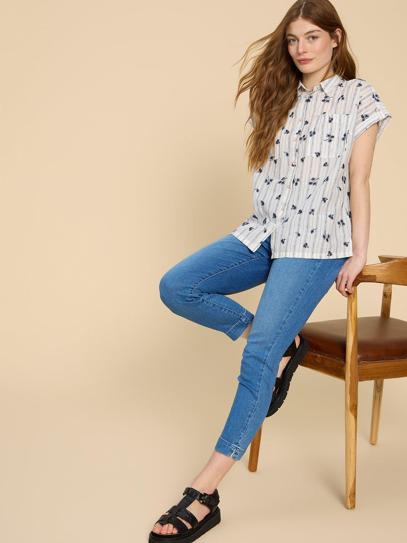 image of white-stuff-janey-crop-jegging-blue