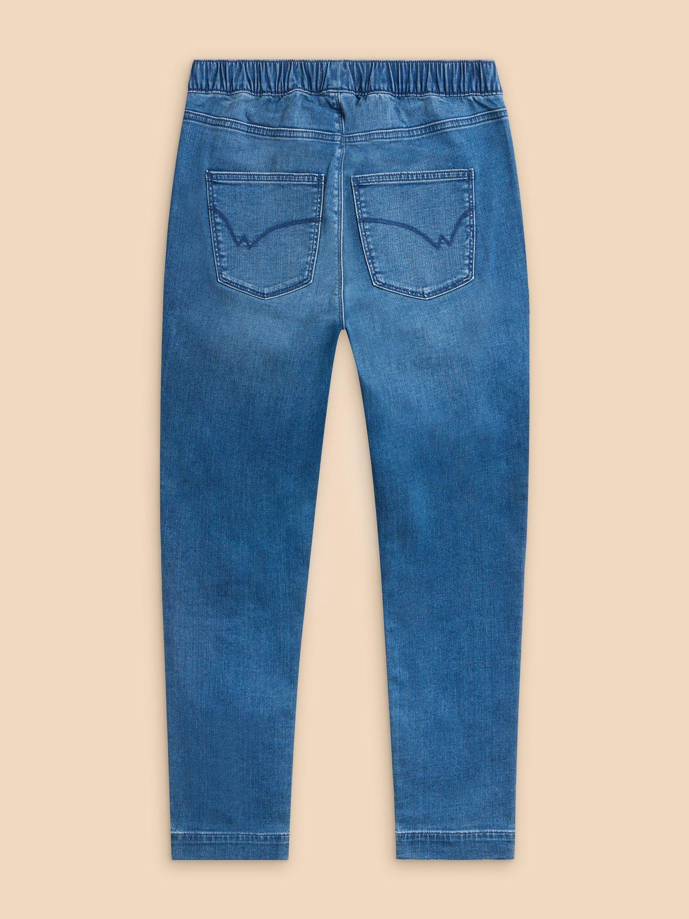  image of white-stuff-janey-crop-jegging-blue