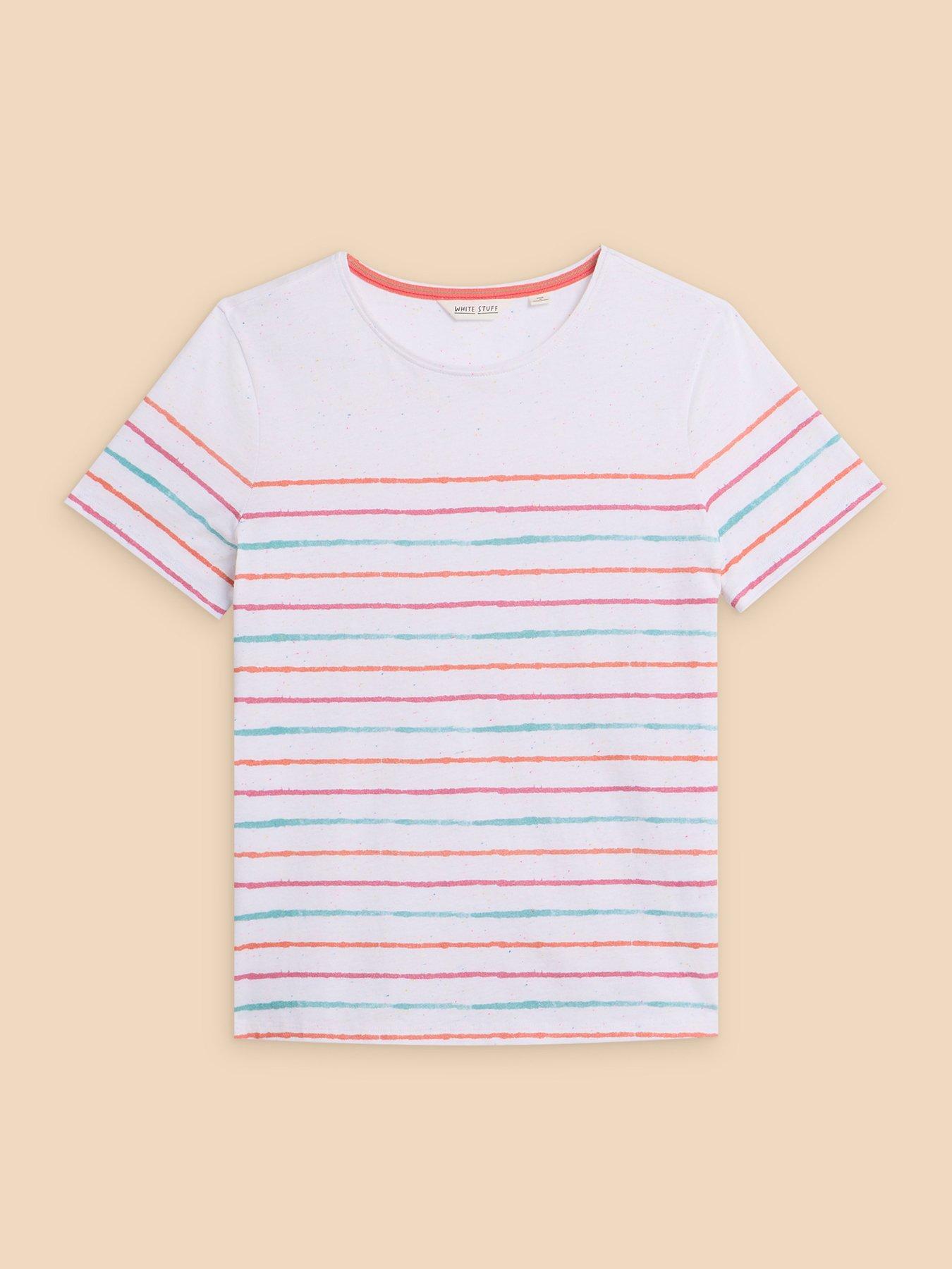  image of white-stuff-abbie-stripe-tee-cream