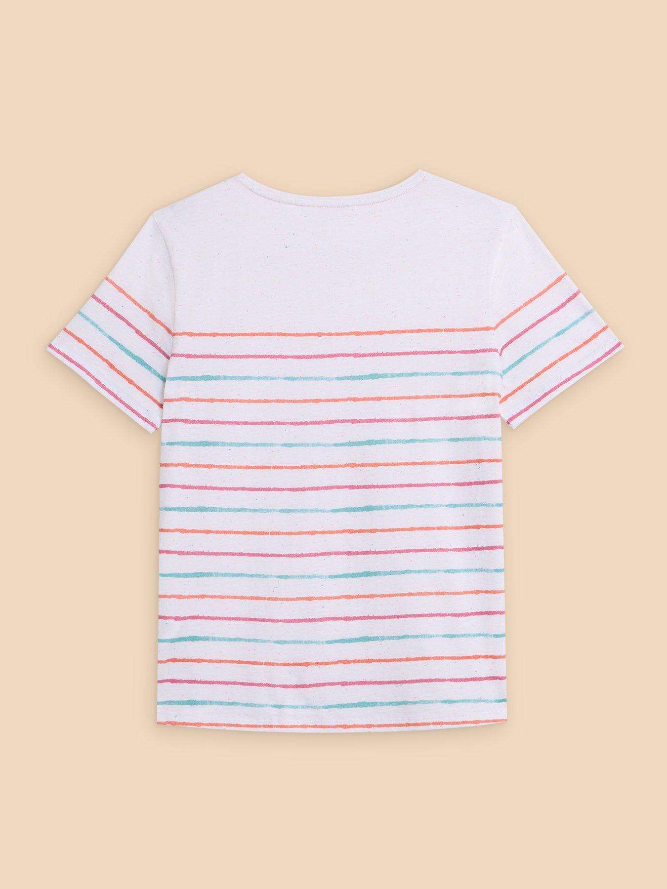 image of white-stuff-abbie-stripe-tee-cream