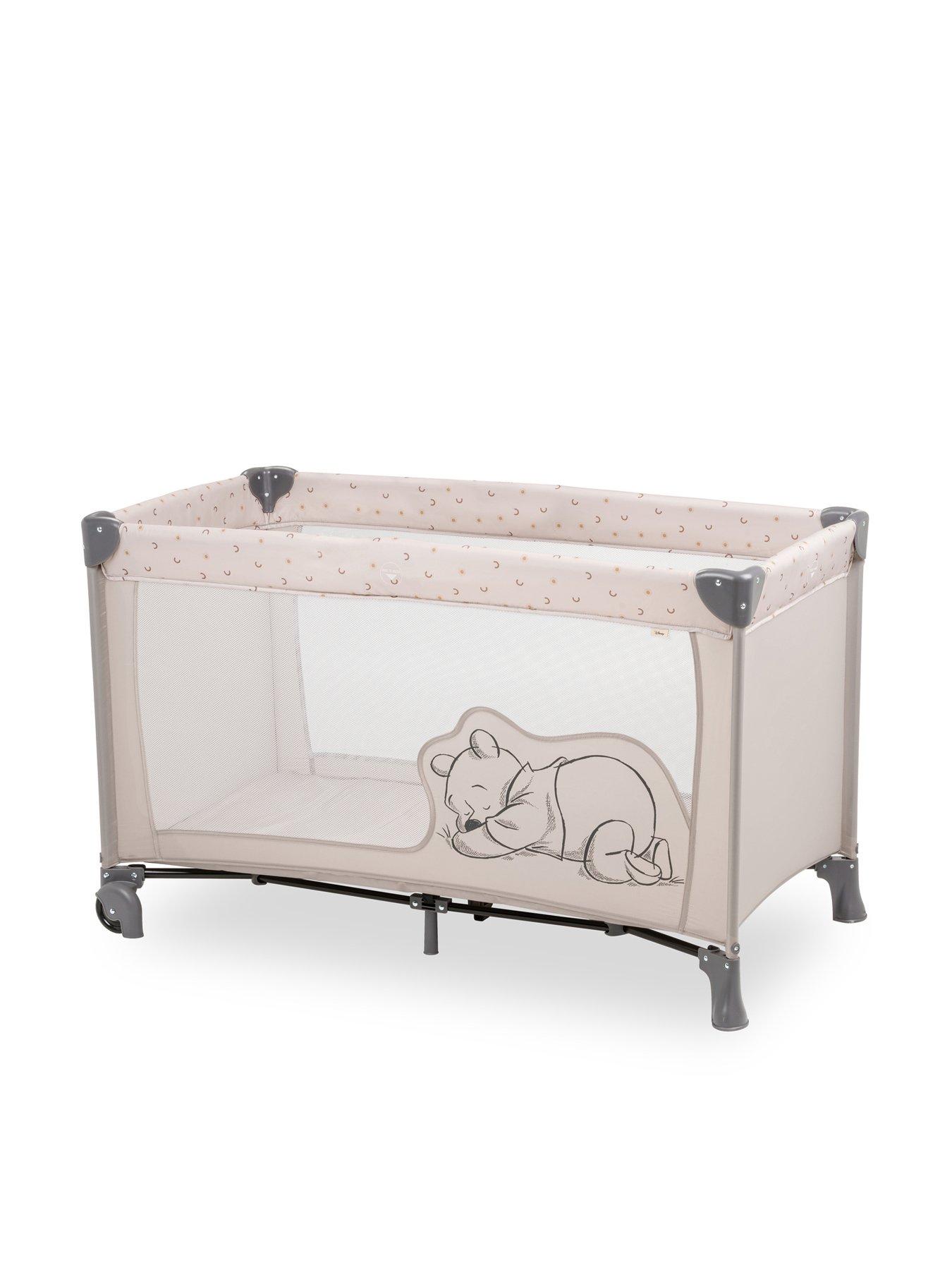 Hauck Dream'n Play Go Travel Cot Winnie the Pooh Littlewoods