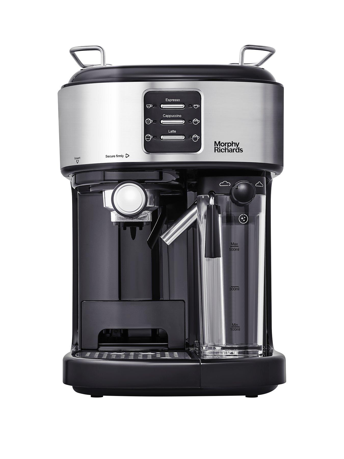 morphy-richards-traditional-pump-espresso-coffee-machine-amp-automatic-milk-frother