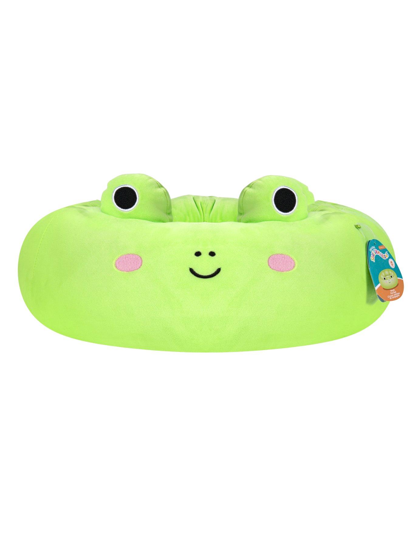 Image 4 of 7 of Squishmallows 20-Inch Wendy Frog Pet Bed - Small Ultrasoft Original Squishmallows Plush Pet Bed