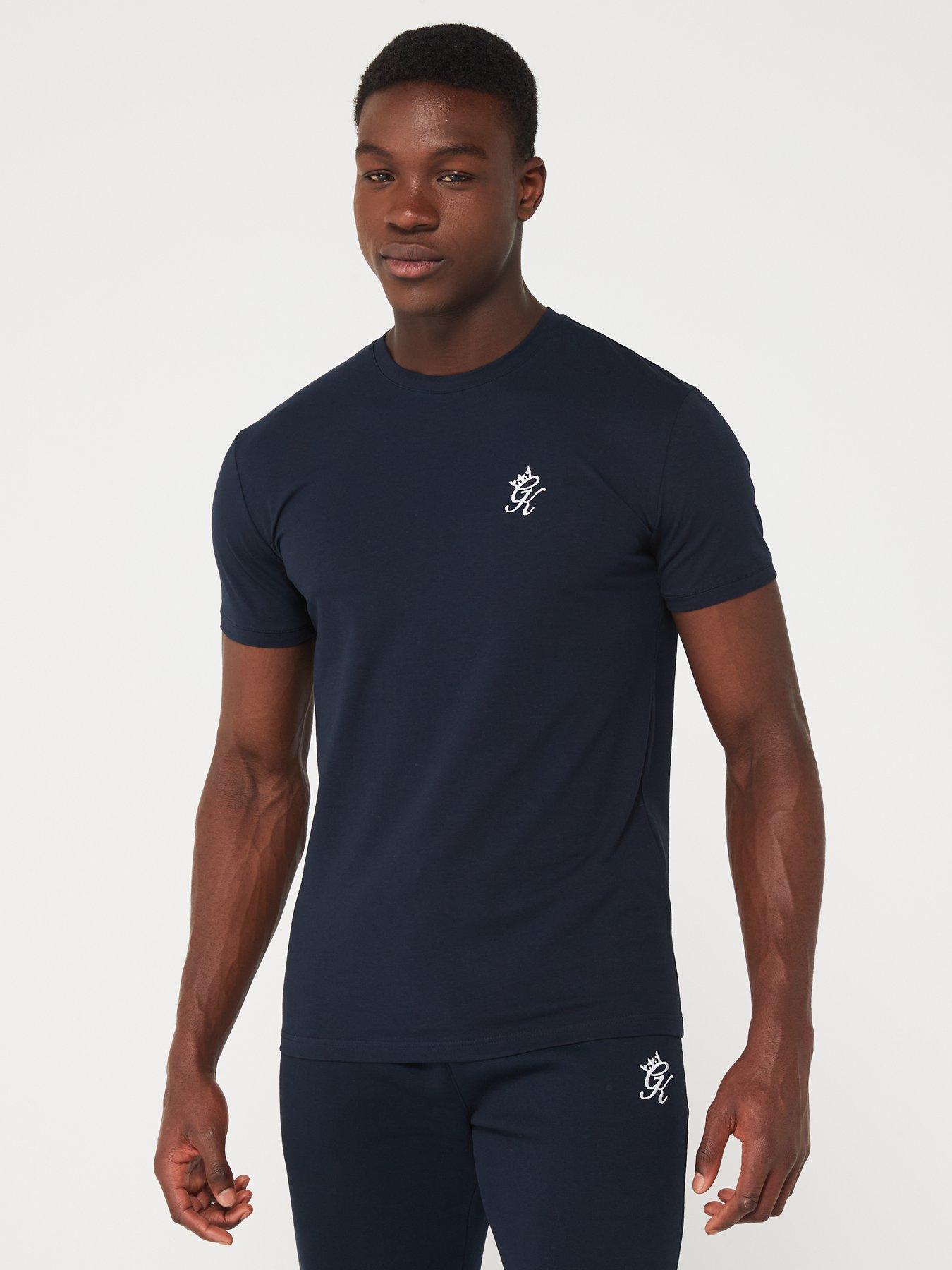 Gym King Mens Fundamental Tee - Navy