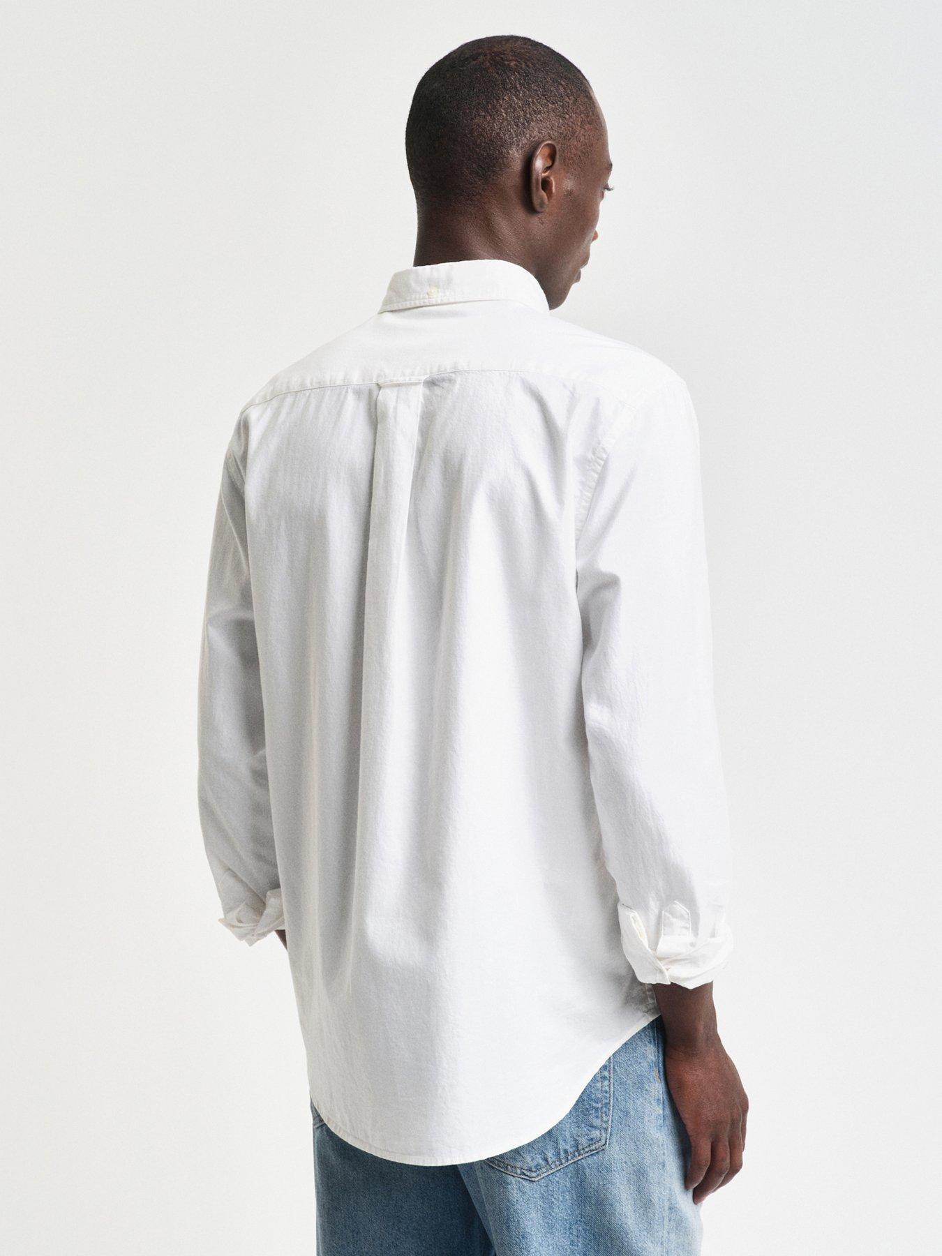  image of gant-regular-fit-long-sleeve-oxford-shirt-white