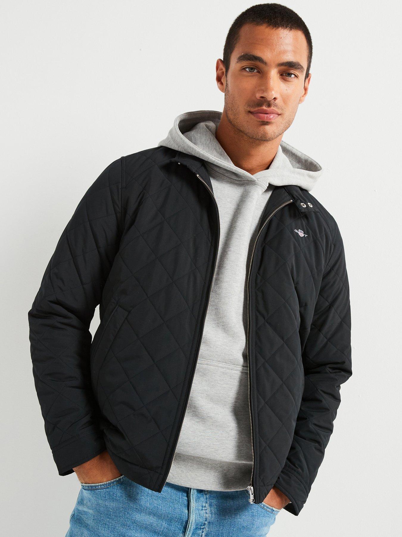 GANT Quilted Windcheater Jacket - Black