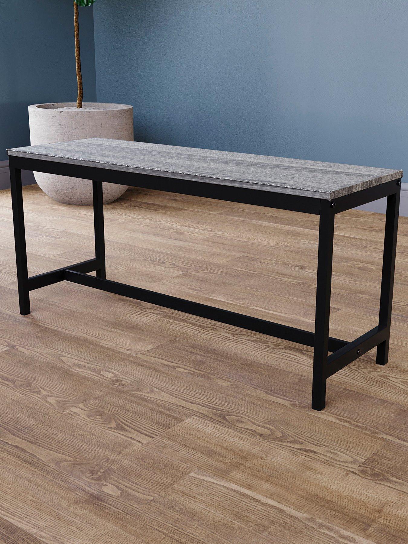  image of vida-designs-roslyn-4-seater-dining-table-with-bench-set
