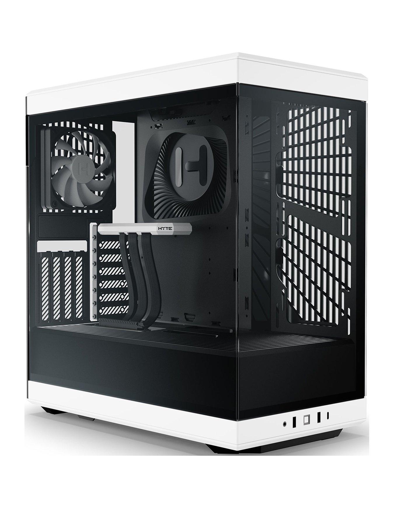 Hyte Y40 Mid Tower Case - White / Black