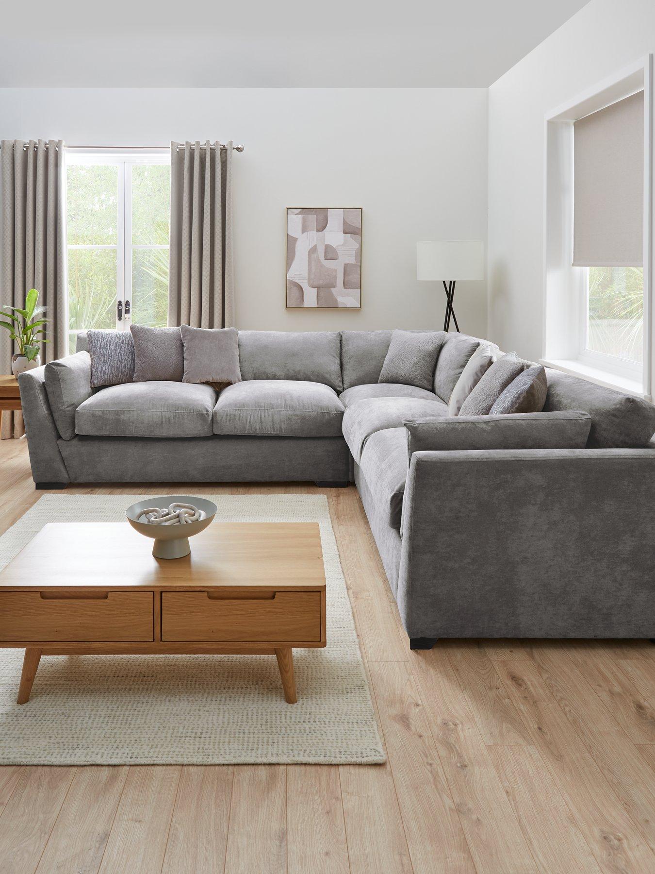 The Very Collection Lexington Fabric Corner Group - Made to Order in the UK - FSC® Certified