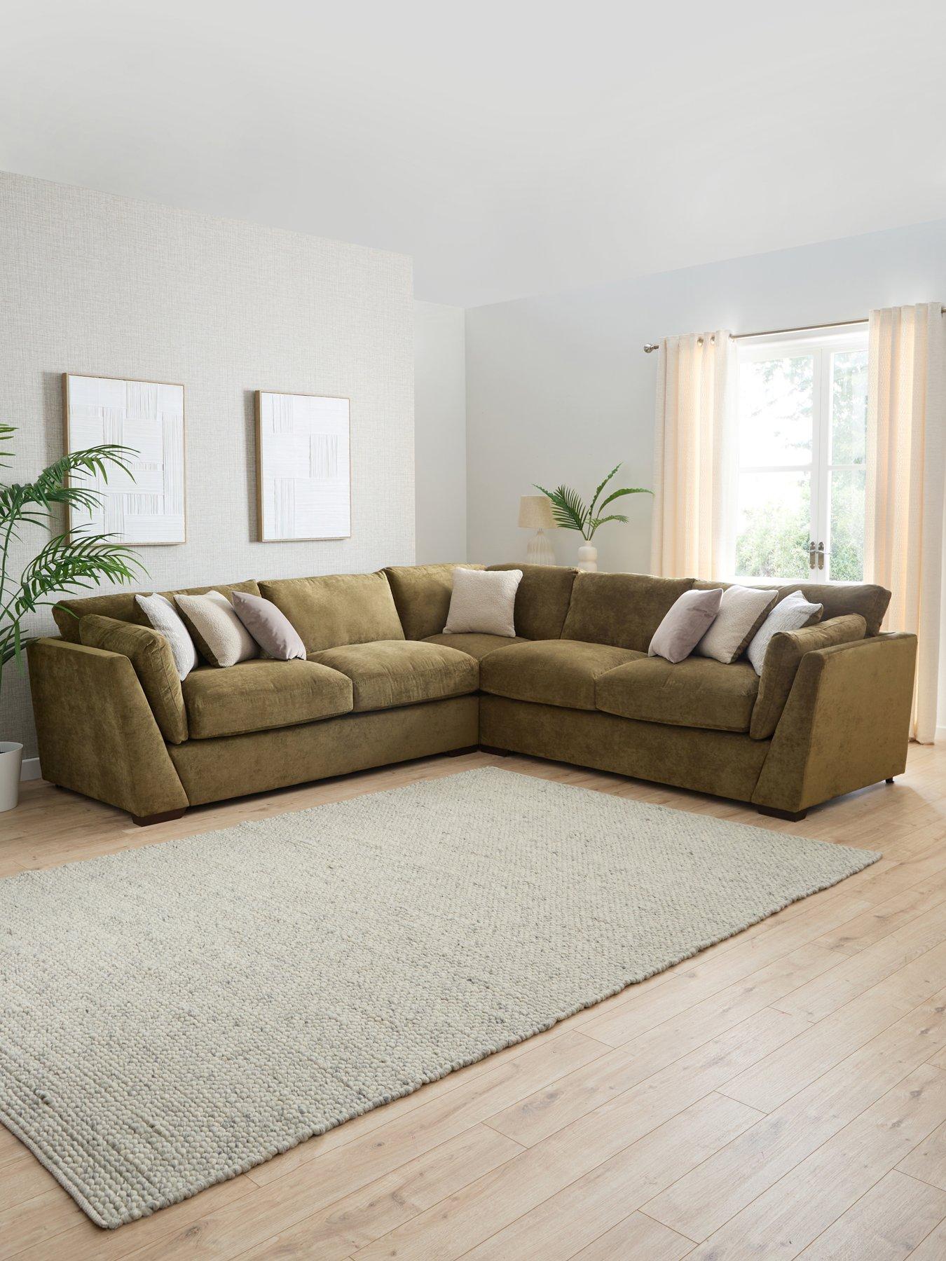 The Very Collection Lexington Fabric Corner Group - Made to Order in the UK - FSC® Certified