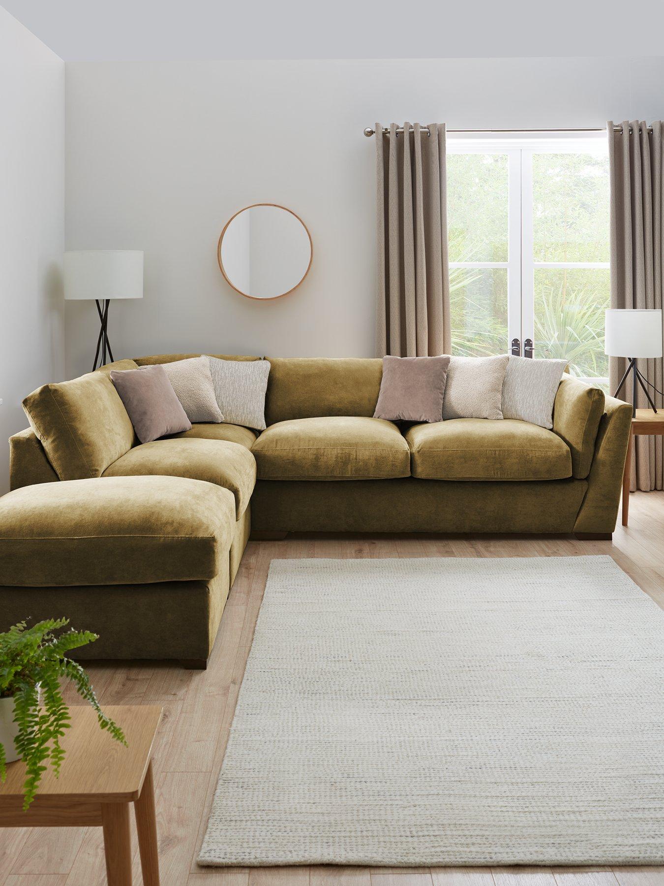 very-home-lexington-left-hand-corner-chaise-with-footstool