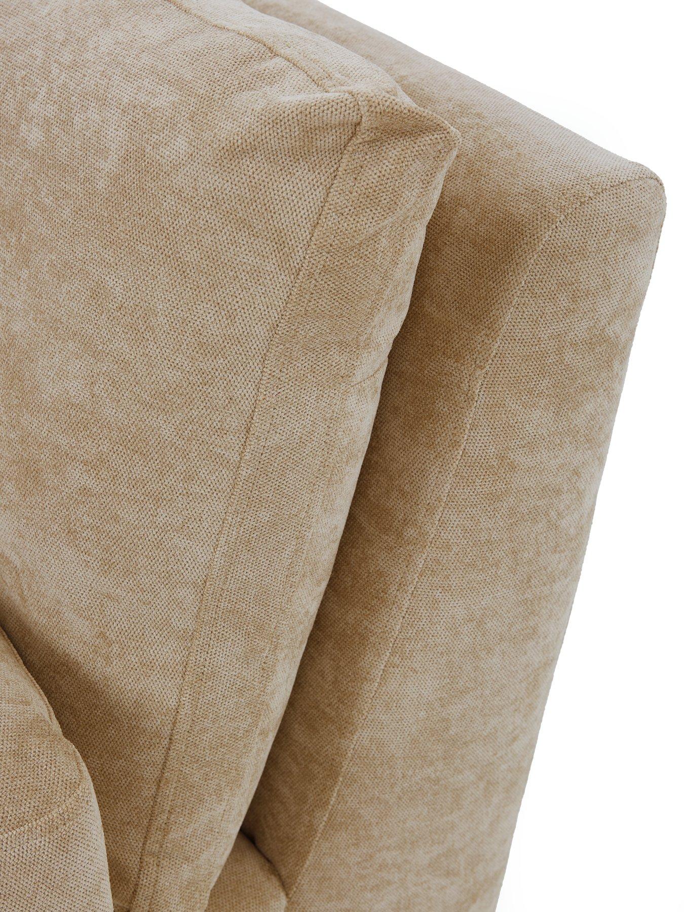 Image 5 of 7 of The Very Collection Lexington Left Hand Corner Chaise with Footstool&nbsp;- Made to Order in the UK - FSC&reg; Certified