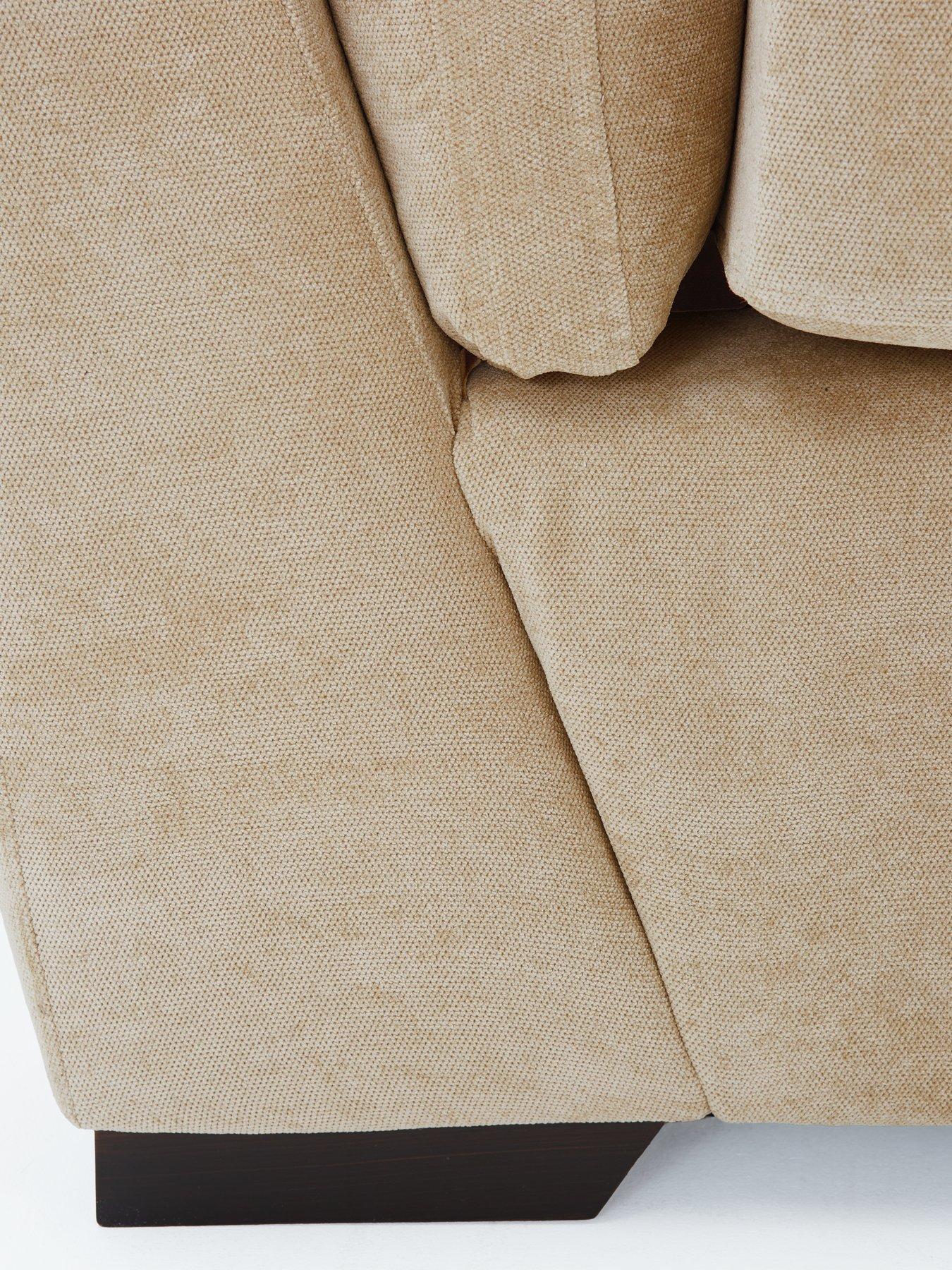  image of very-home-lexington-right-hand-corner-chaise-with-footstool