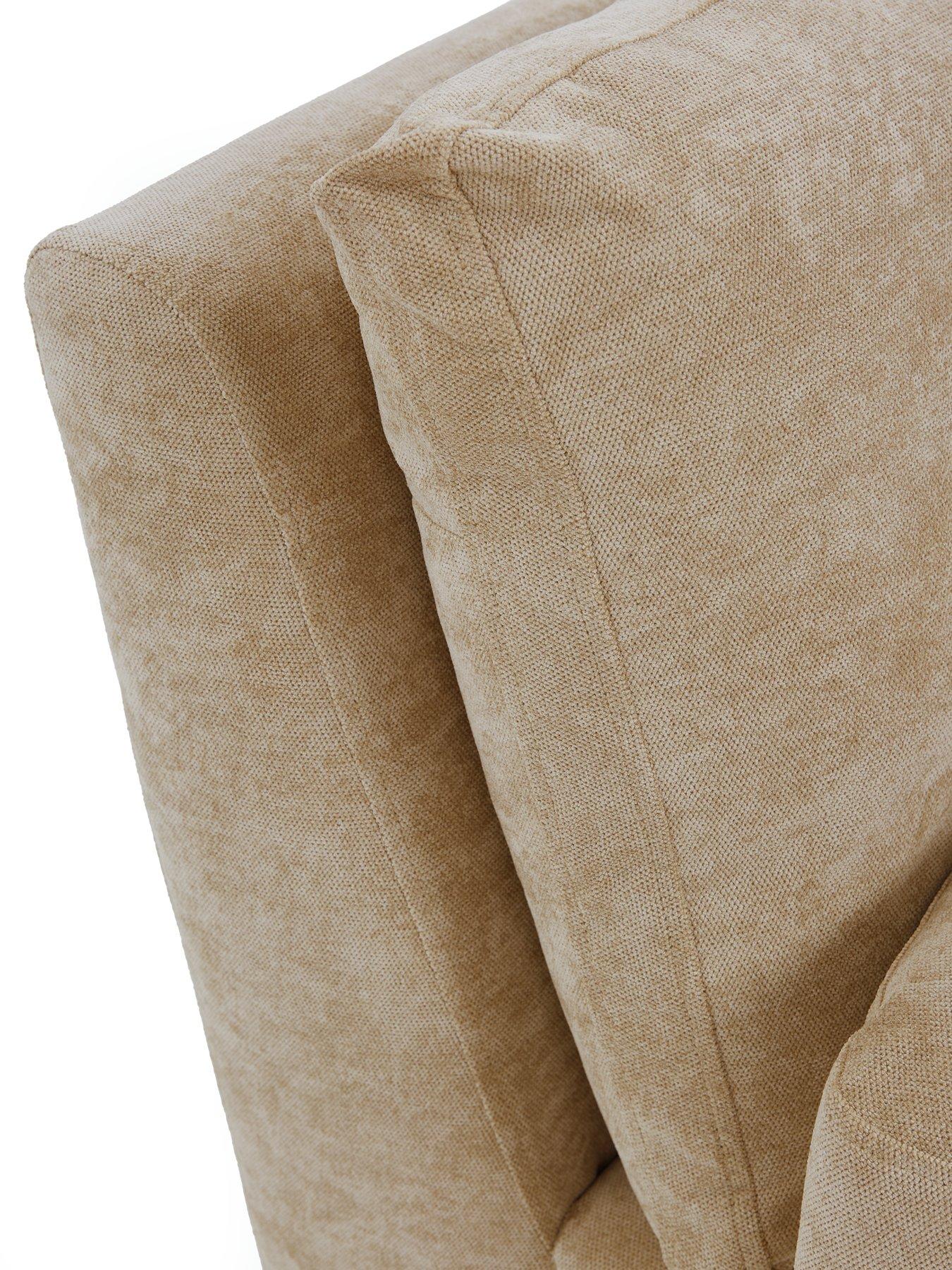  image of very-home-lexington-right-hand-corner-chaise-with-footstool