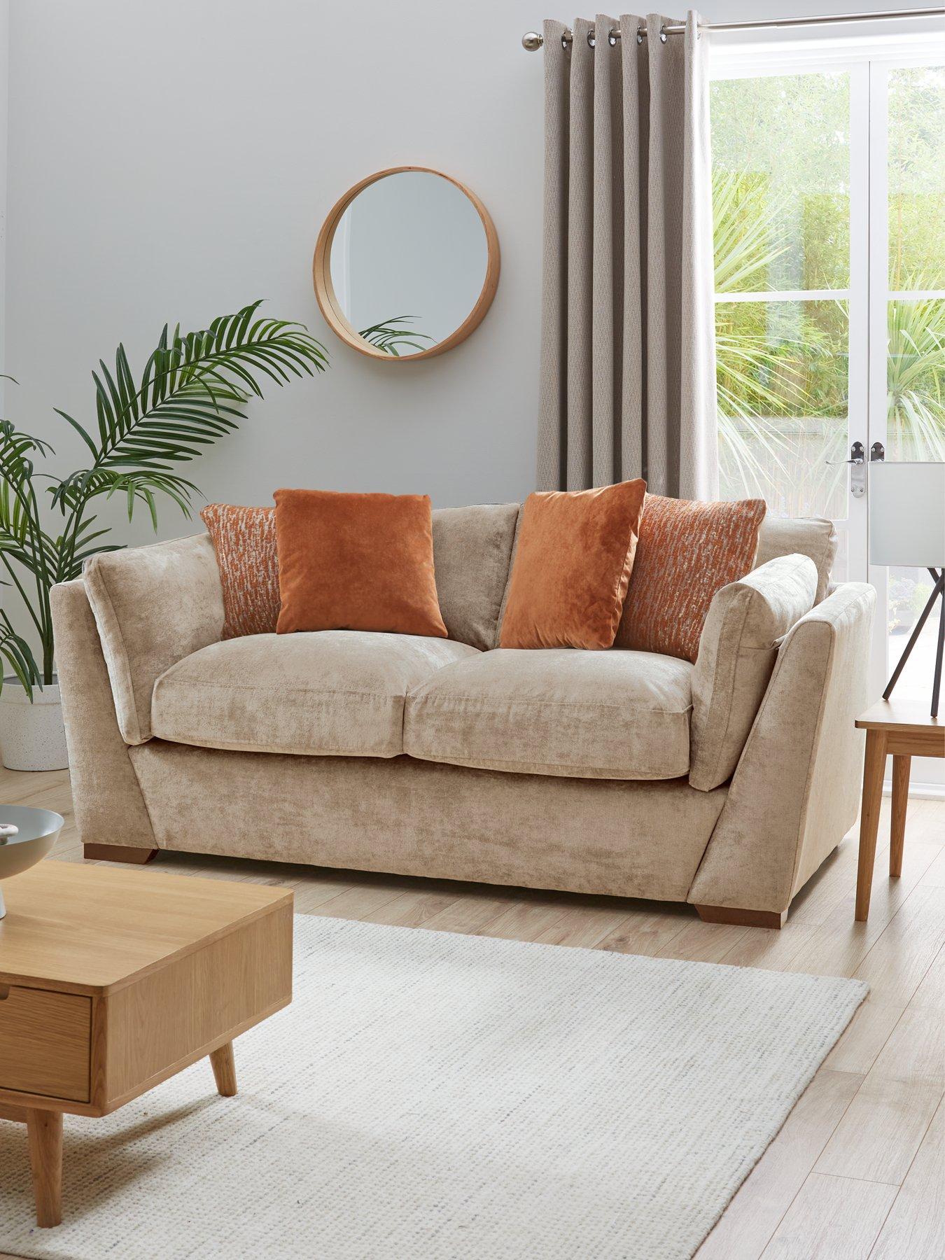 The Very Collection Lexington 2 Seater Fabric Sofa - Made to Order in the UK - FSC® Certified