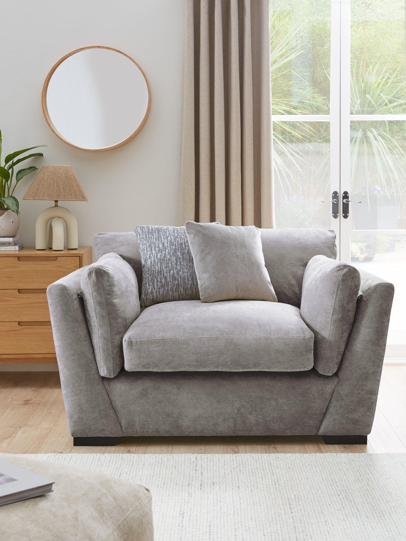 Very Home Lexington Fabric Snuggle  Seat - Made to Order in the UK