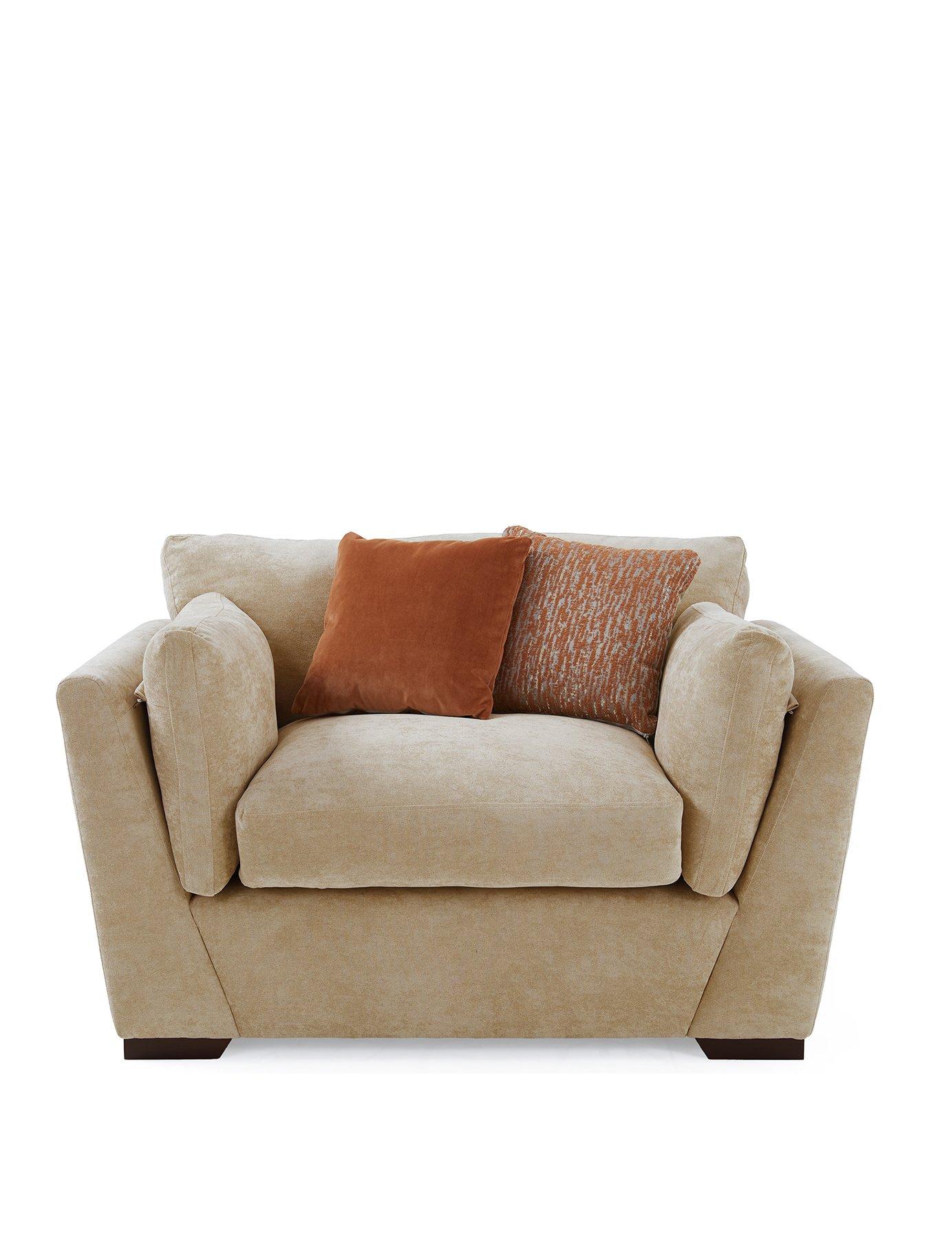 Image 2 of 7 of Very Home Lexington Fabric Snuggle&nbsp; Seat
