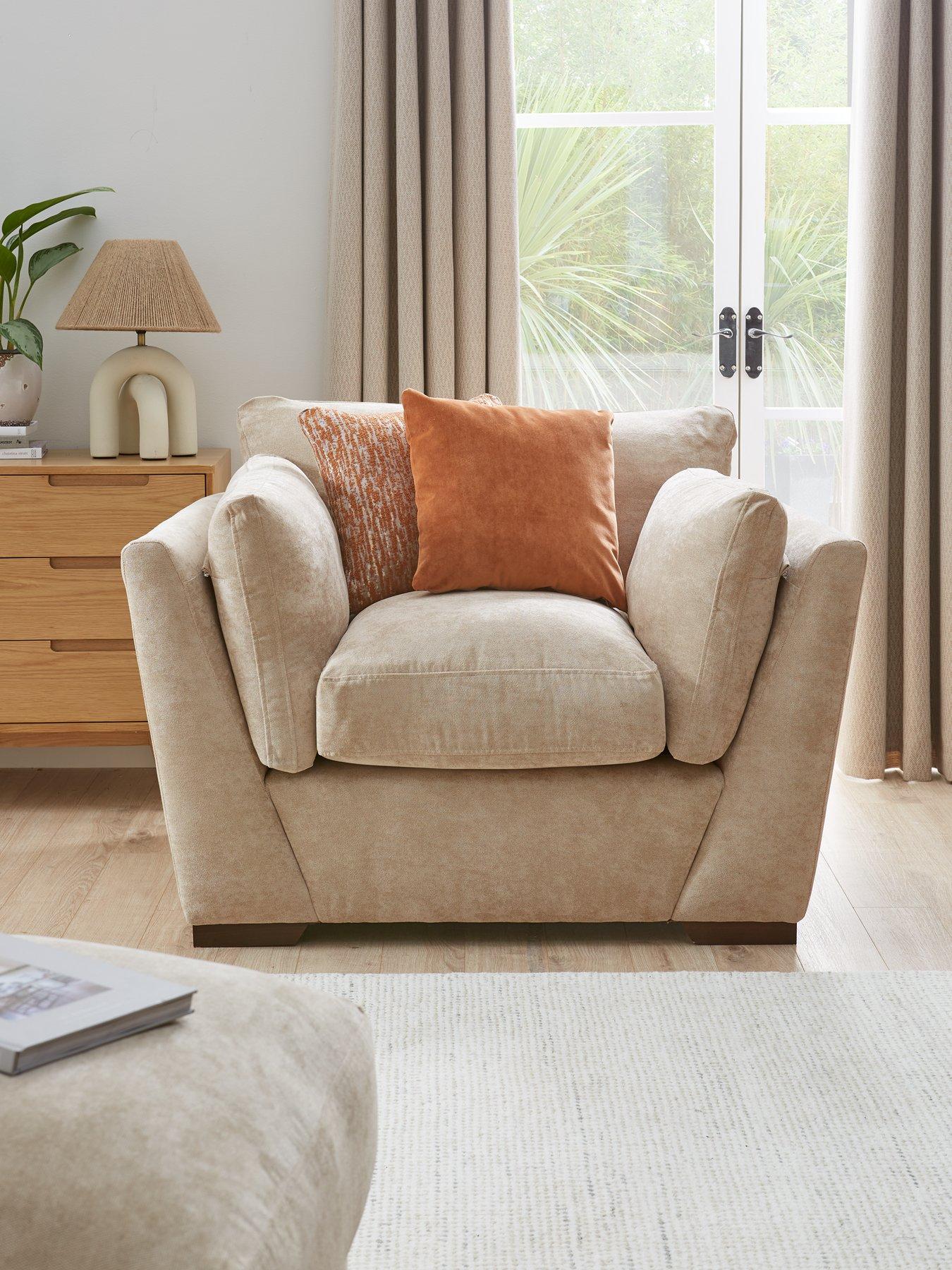 The Very Collection Lexington Fabric Armchair - Made to Order in the UK - FSC® Certified