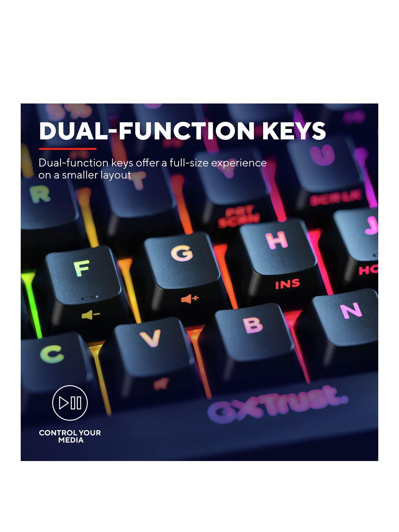  image of trust-gxt867-acira-60-mini-mechanical-gaming-keyboard-with-full-rgb-illumination