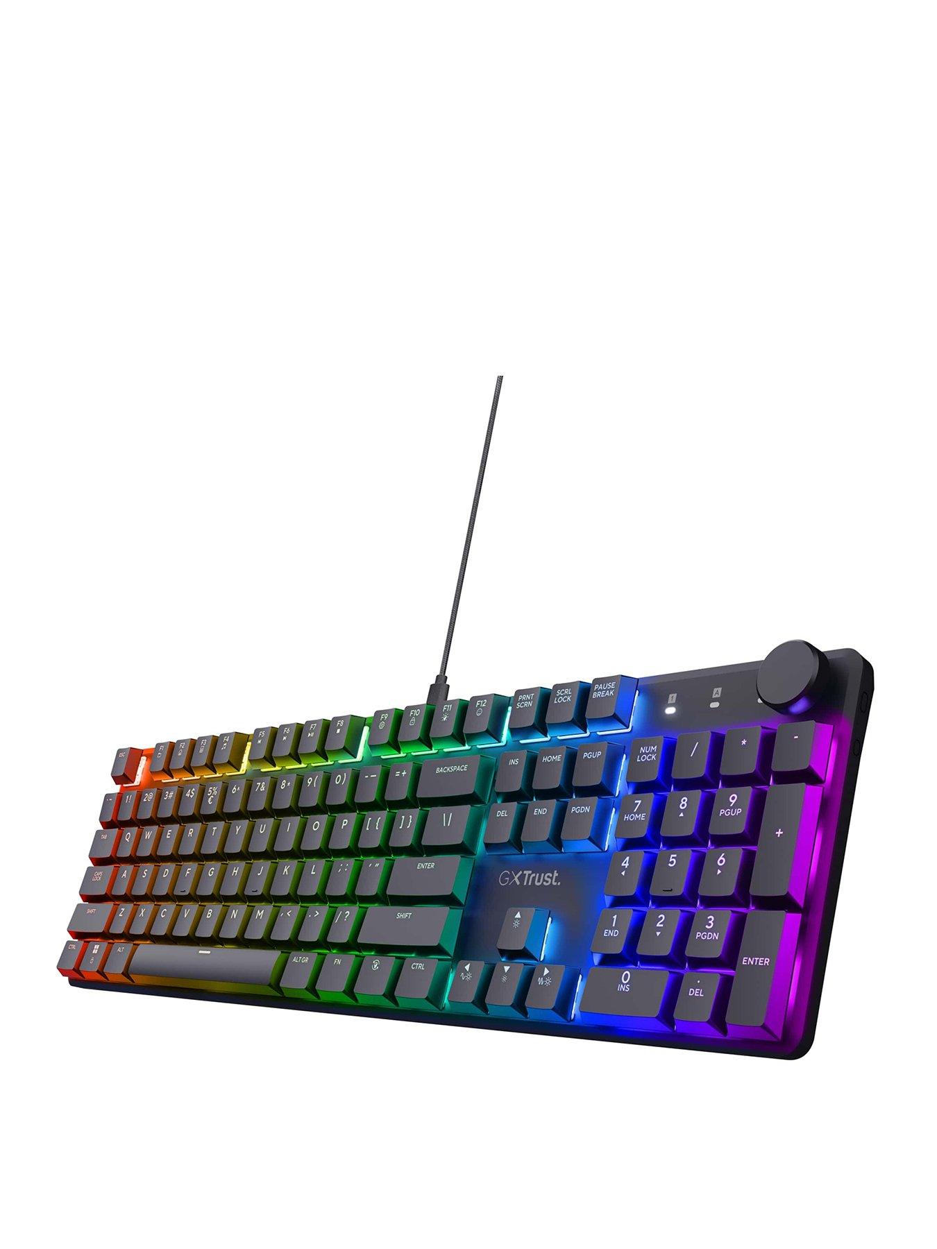 Trust GXT866 Torix Premium Mechanical Gaming Keyboard with Full RGB Illumination