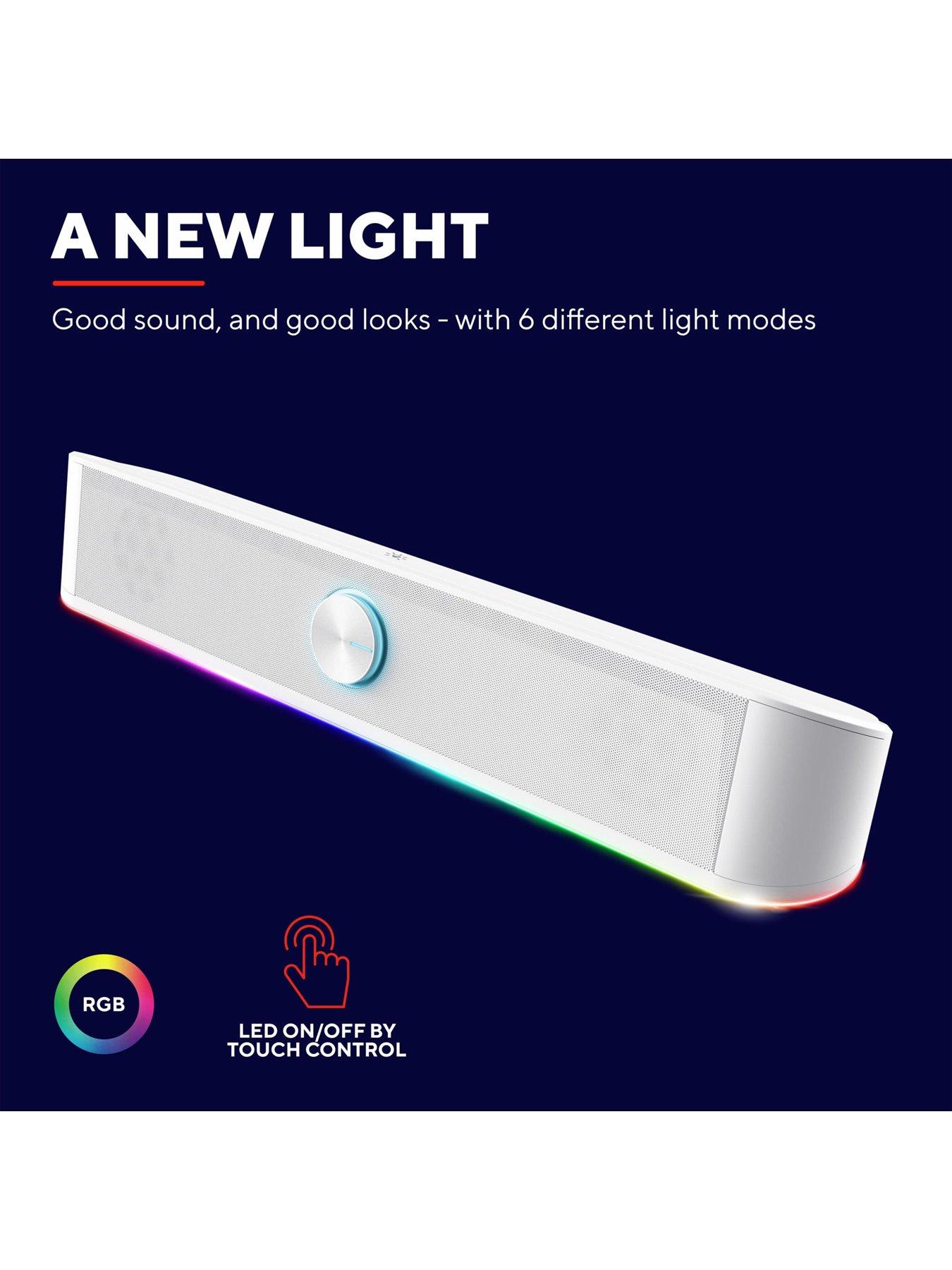  image of trust-gxt619-thorne-rgb-illuminated-led-pc-speaker