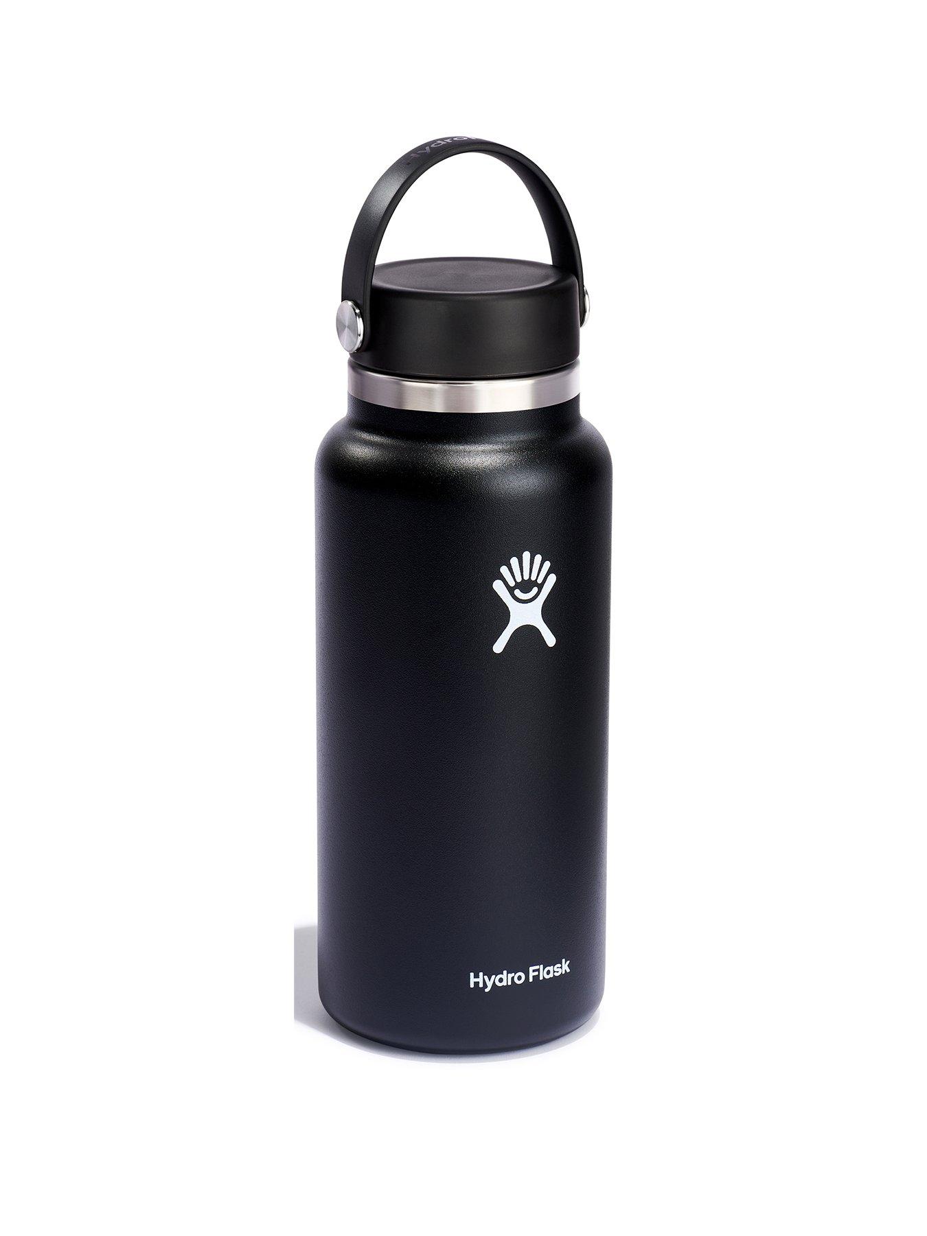 Image 1 of 1 of Hydro Flask 32oz Wide Mouth with Flex Cap Water Bottle - Black