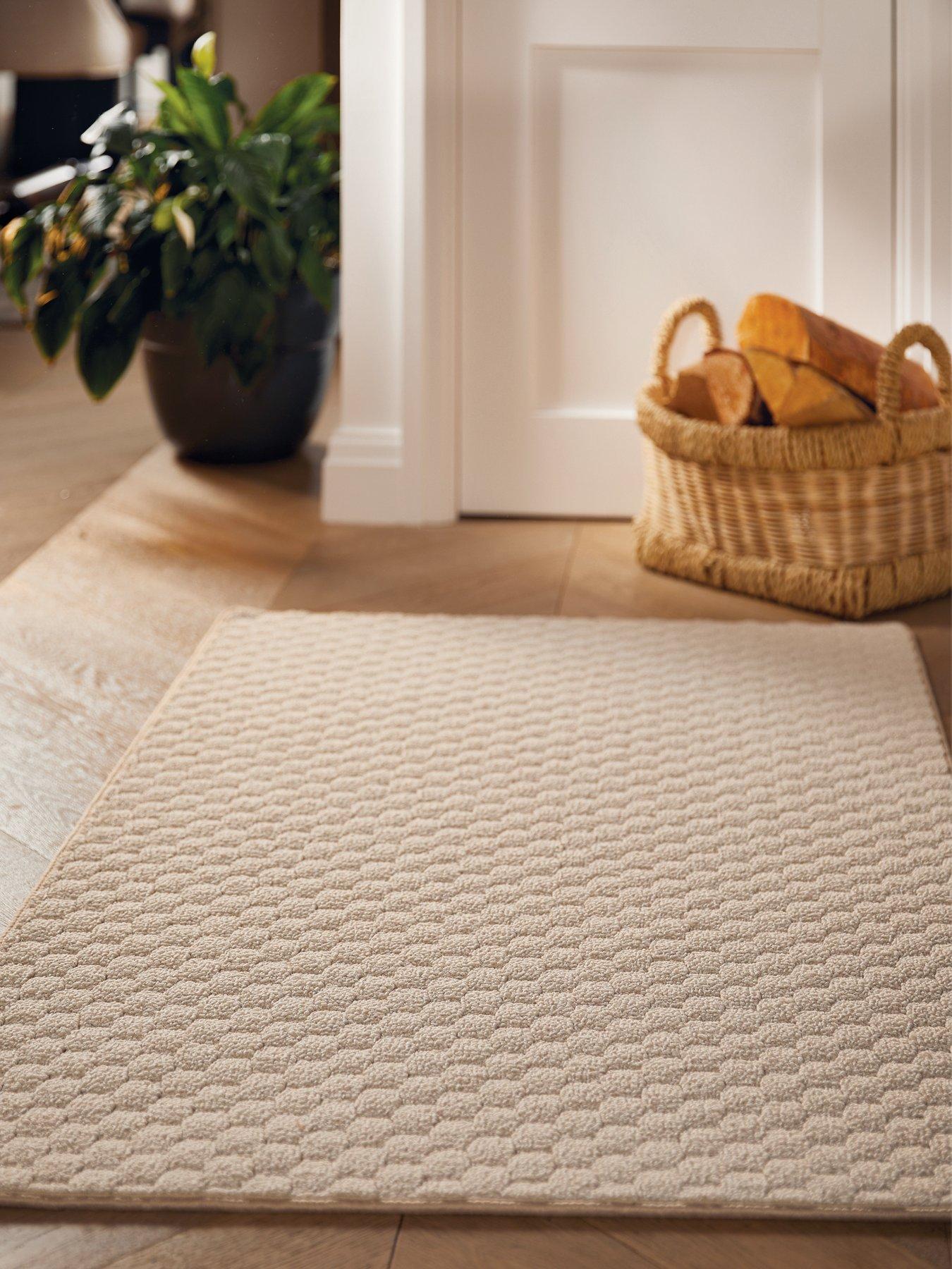 Very Home Sculptured Honeycomb Rug | littlewoods.com