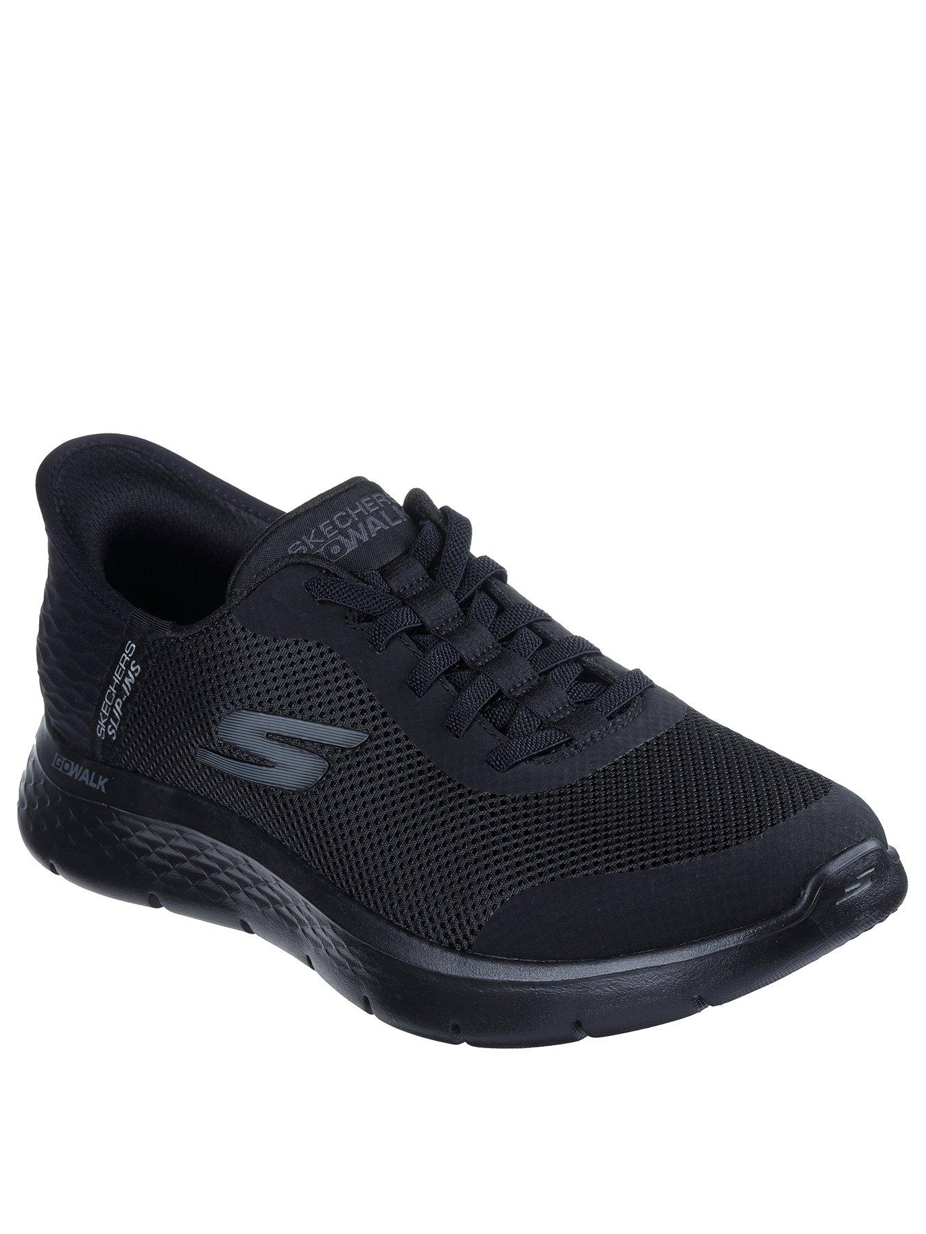 Image 2 of 5 of Skechers Hands Up Go Walk Flex Slip-Ins Trainers - Black