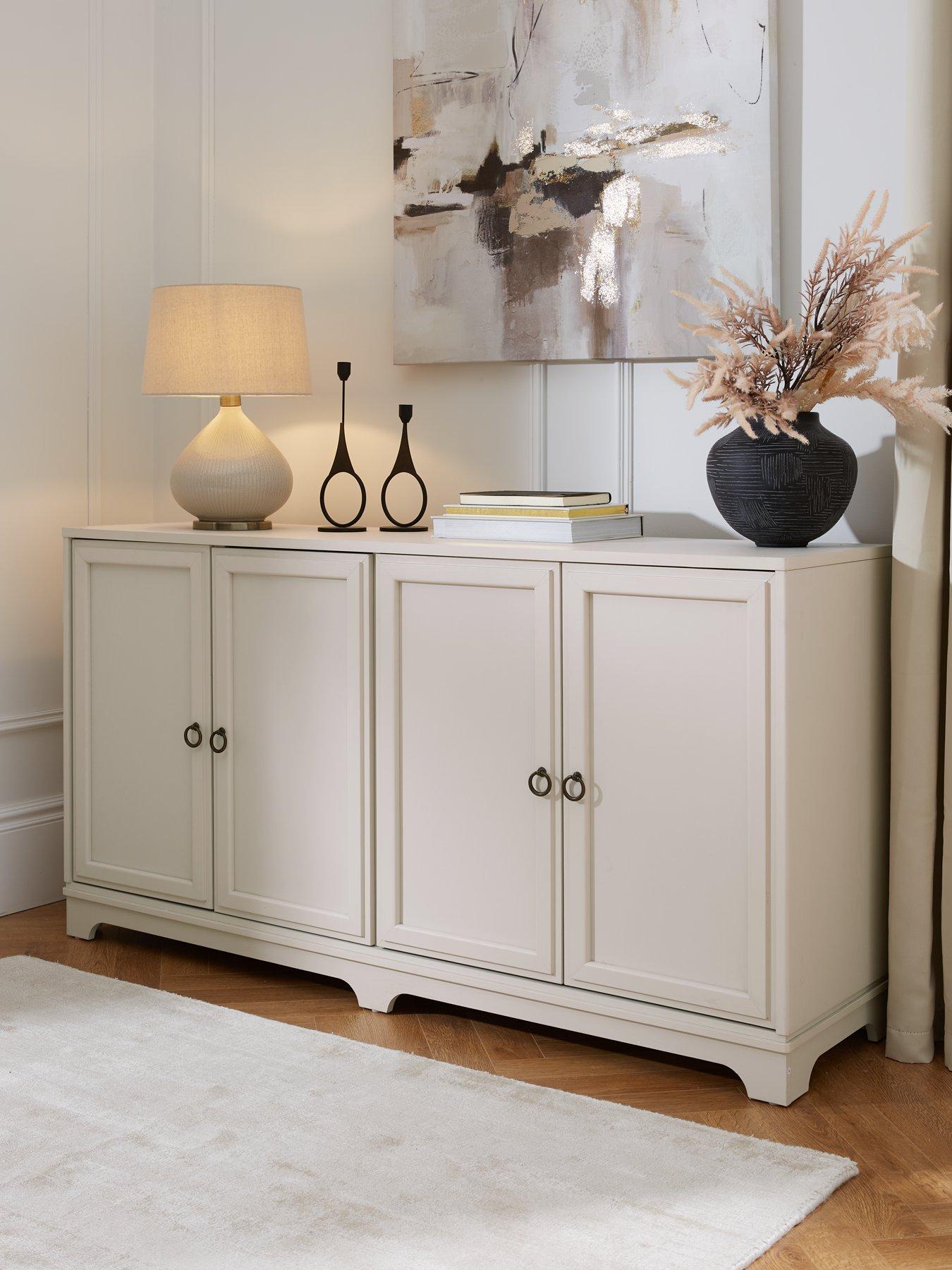 front image of the-very-collection-cabot-large-4-doornbspsideboard