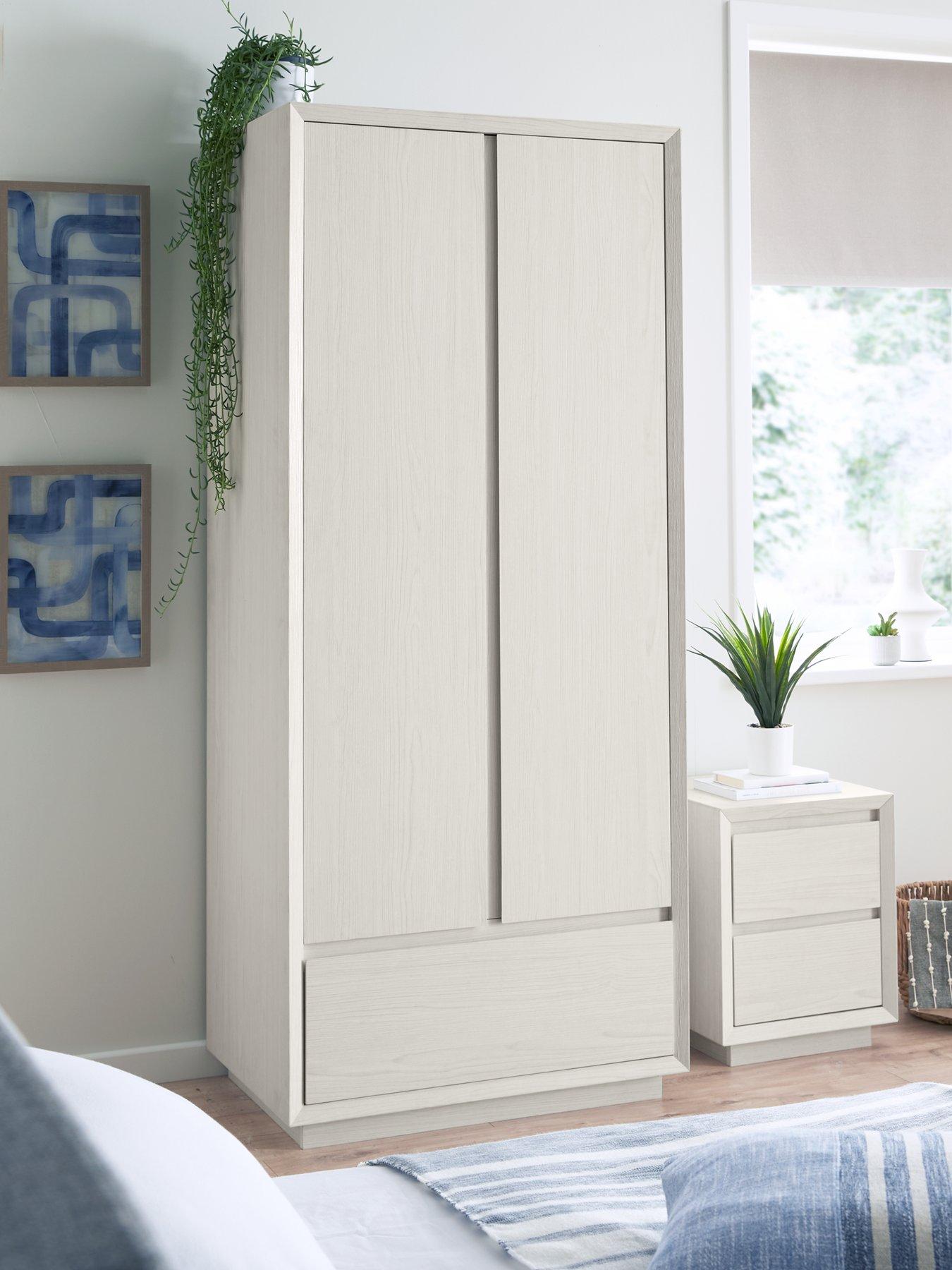  image of very-home-alsopnbsp2-door-1-drawer-wardrobe-white-oak-effect-fscreg-certified