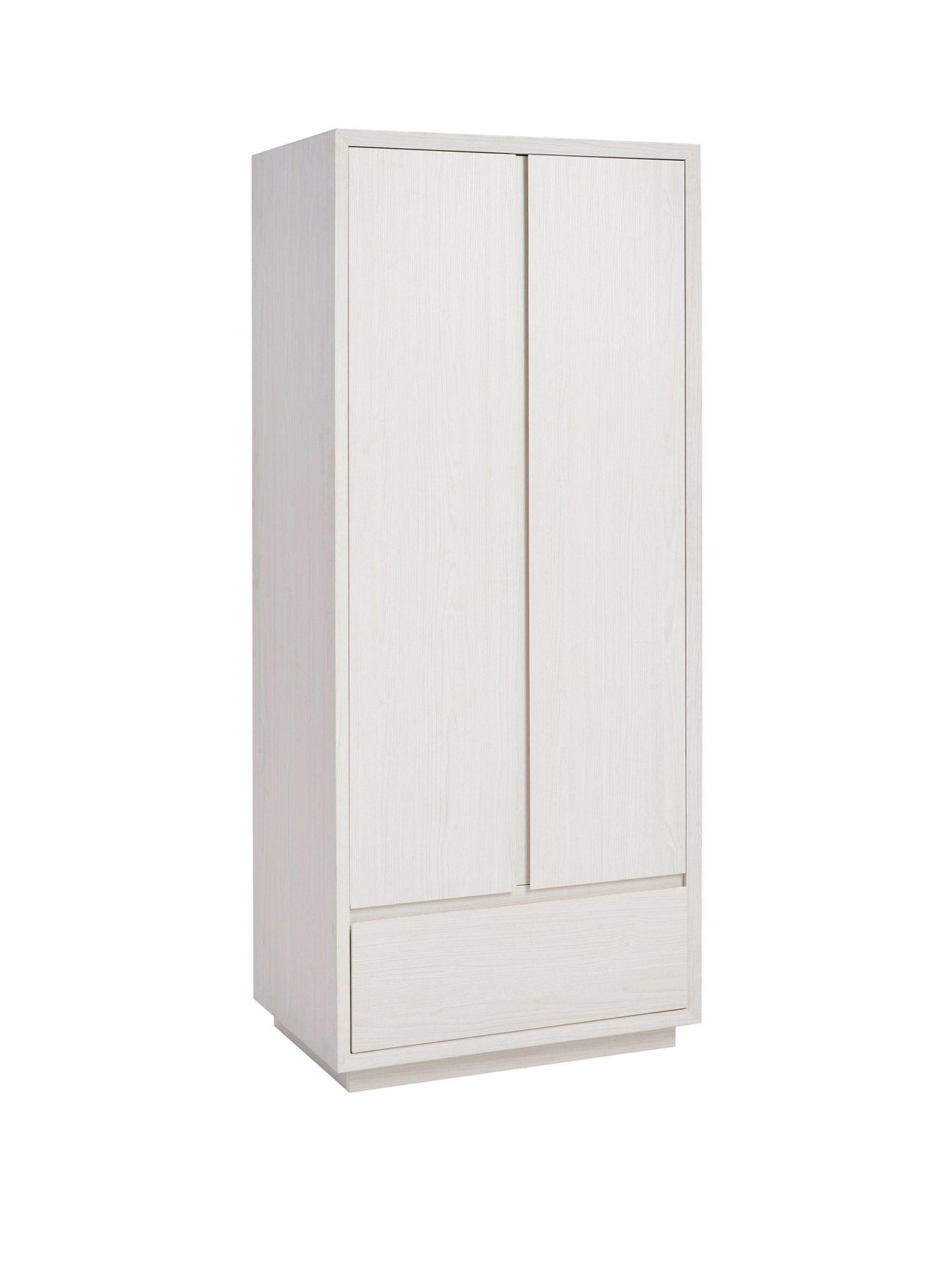  image of very-home-alsopnbsp2-door-1-drawer-wardrobe-white-oak-effect-fscreg-certified