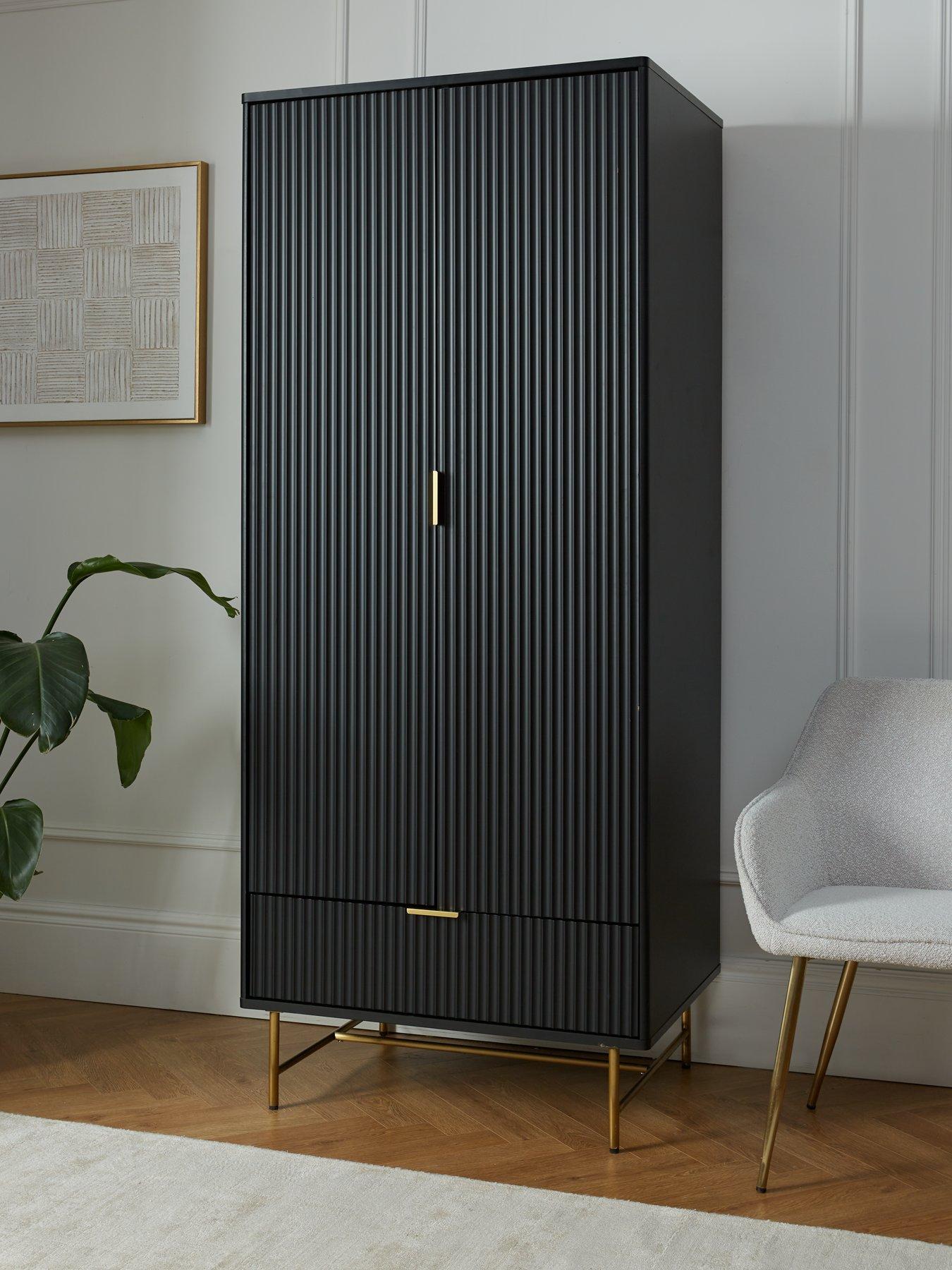 Very Home Cora 2 Door, 1 Drawer Wardrobe