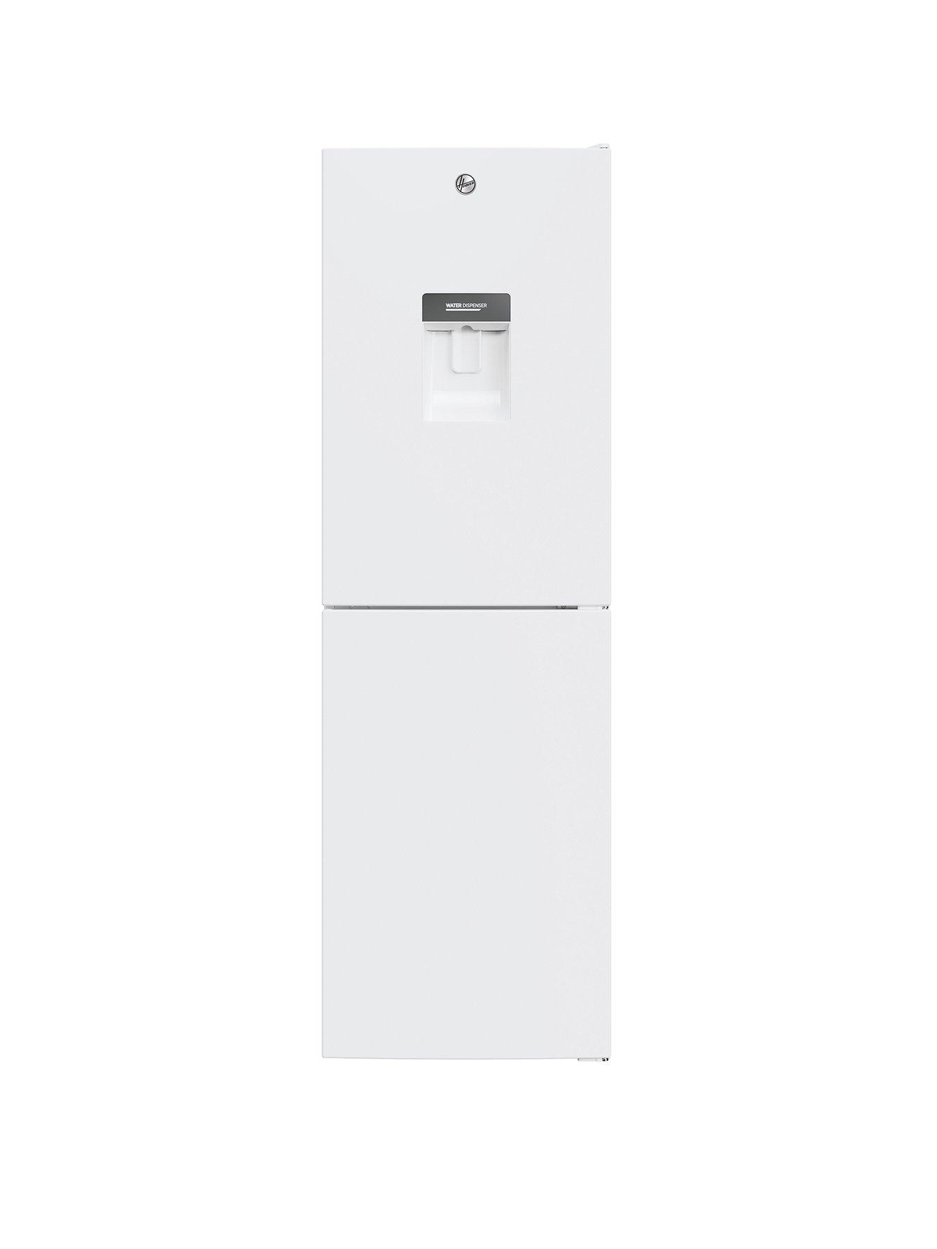 front image of hoover-h-fridge-300-hoct3l517ewwk-1-55cm-widenbsplow-frost-fridge-freezer-with-non-plumbed-water-dispenser--nbspwhite