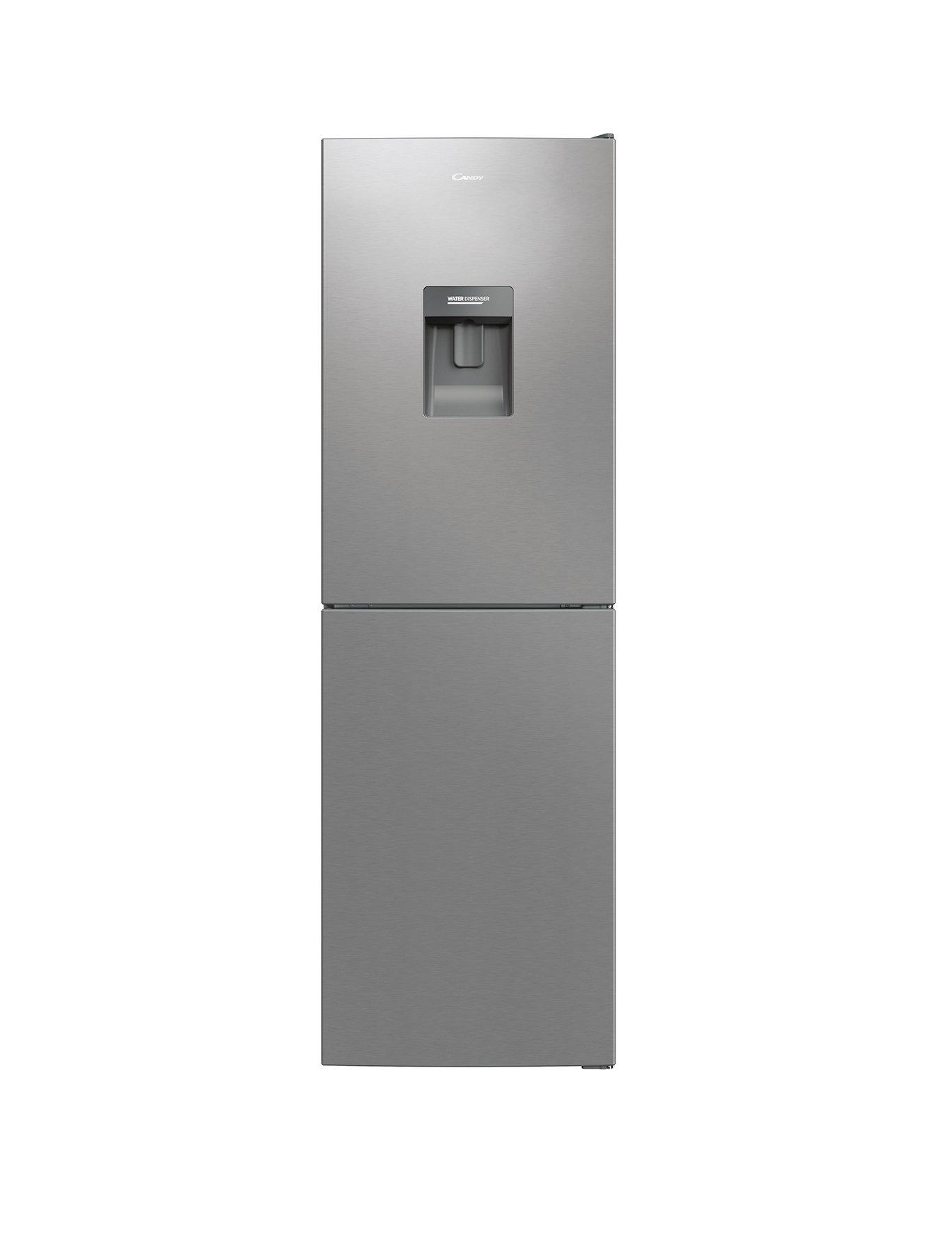 candy-cct3l517ewsk-1-low-frost-fridge-freezer-with-non-plumbed-water-dispenser--nbspsilver