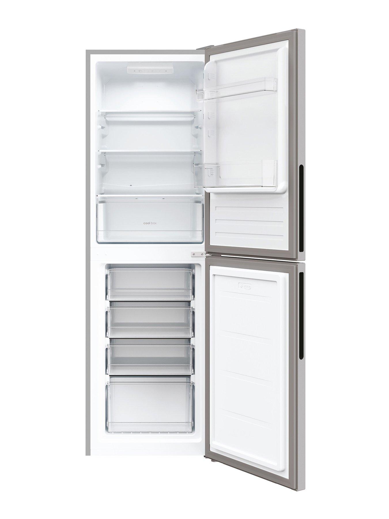  image of candy-cct3l517esk-1-low-frost-fridge-freezer--nbspsilver